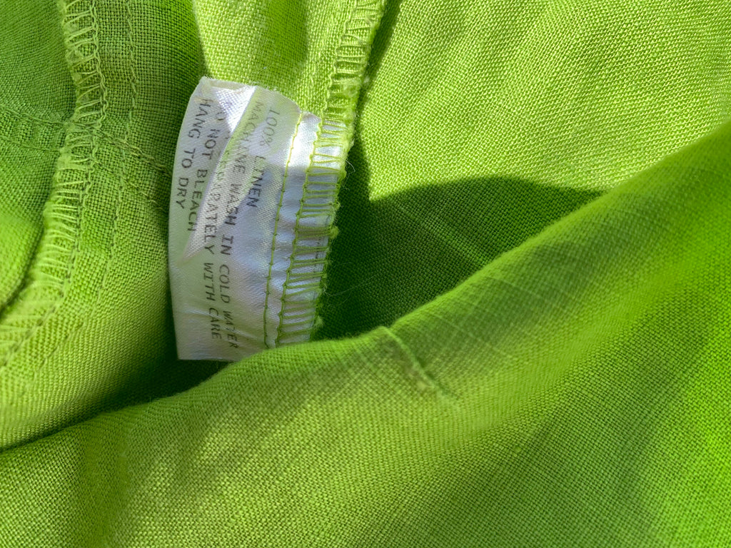 Linen collared shirt by Current (Reduced)