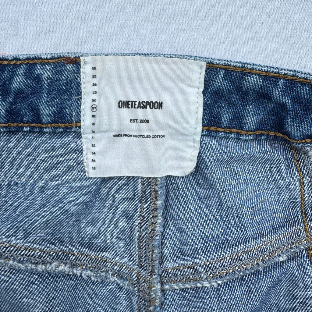 Size 27 Streetwalkers High Waist Straight Leg Denim Trousers
