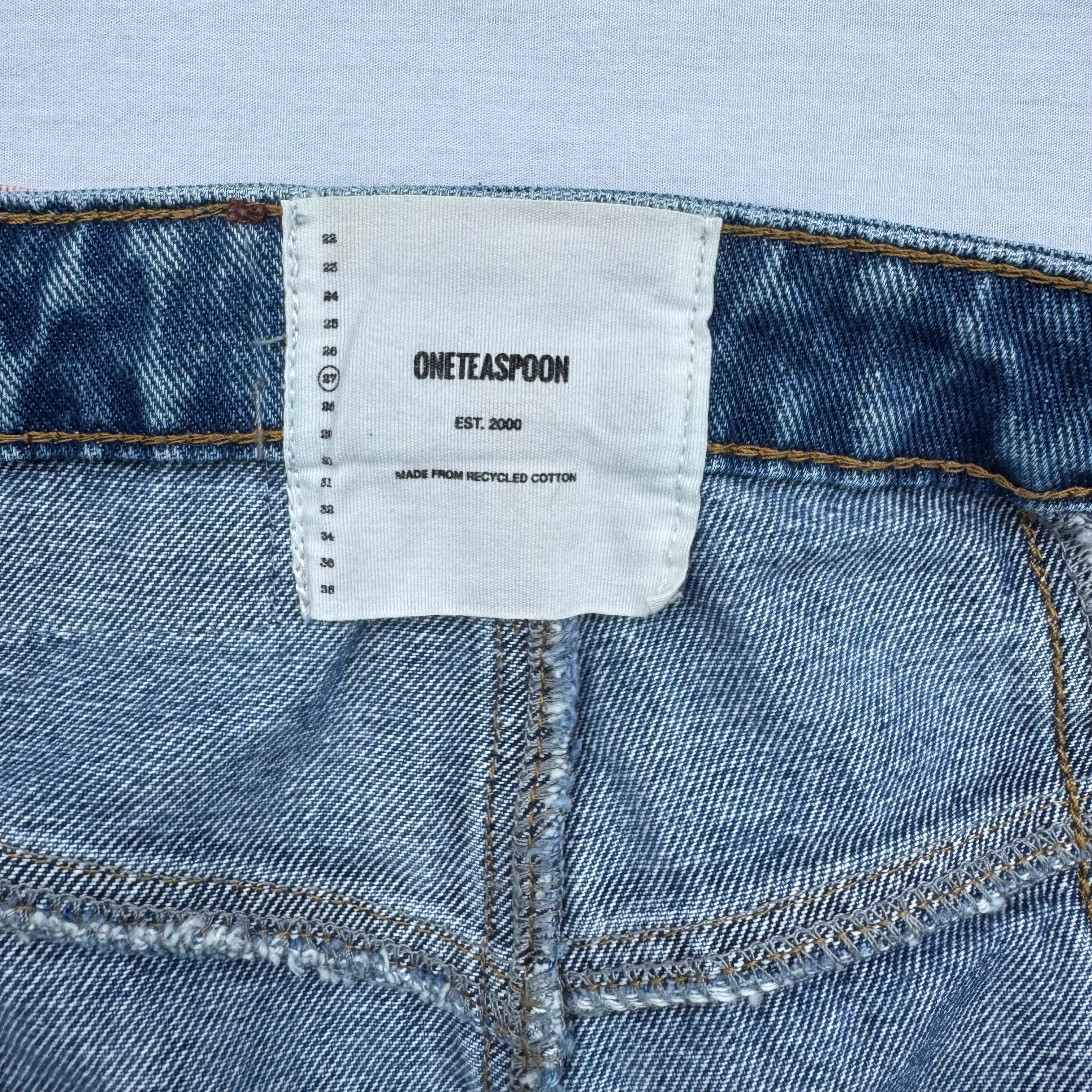 Size 27 Streetwalkers High Waist Straight Leg Denim Trousers