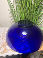 Blue Glass Bowl