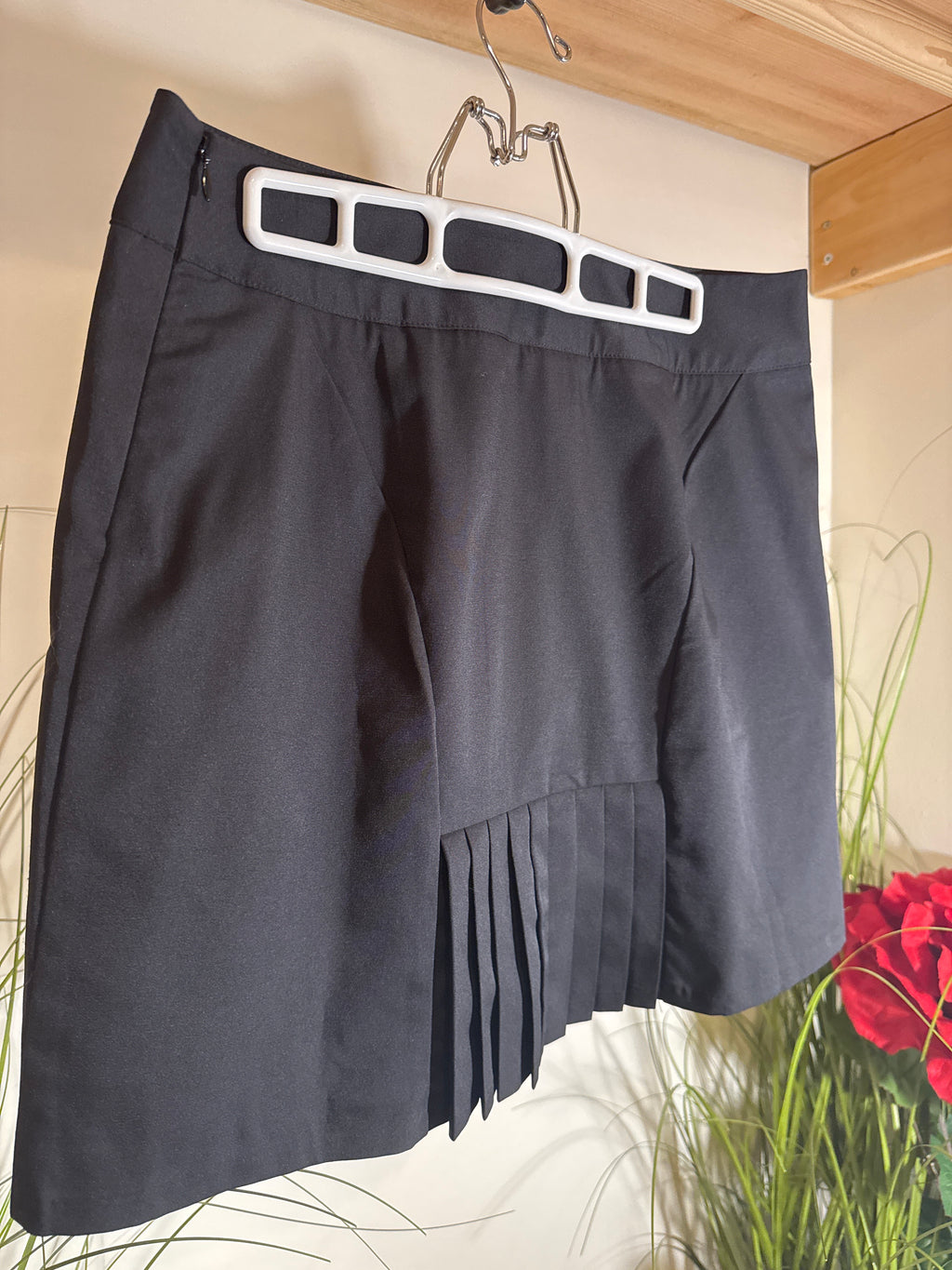 Adidas Pure Motion Coolmax Black Tennis Golf Skirt Skort Size 6