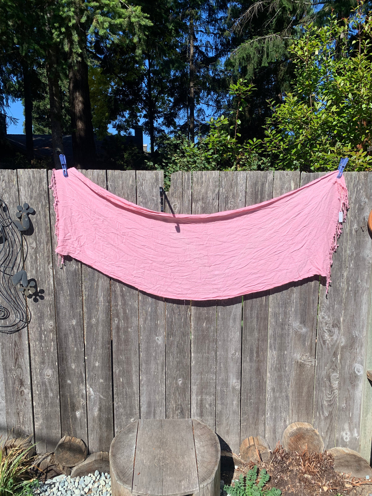 Pink Scarf