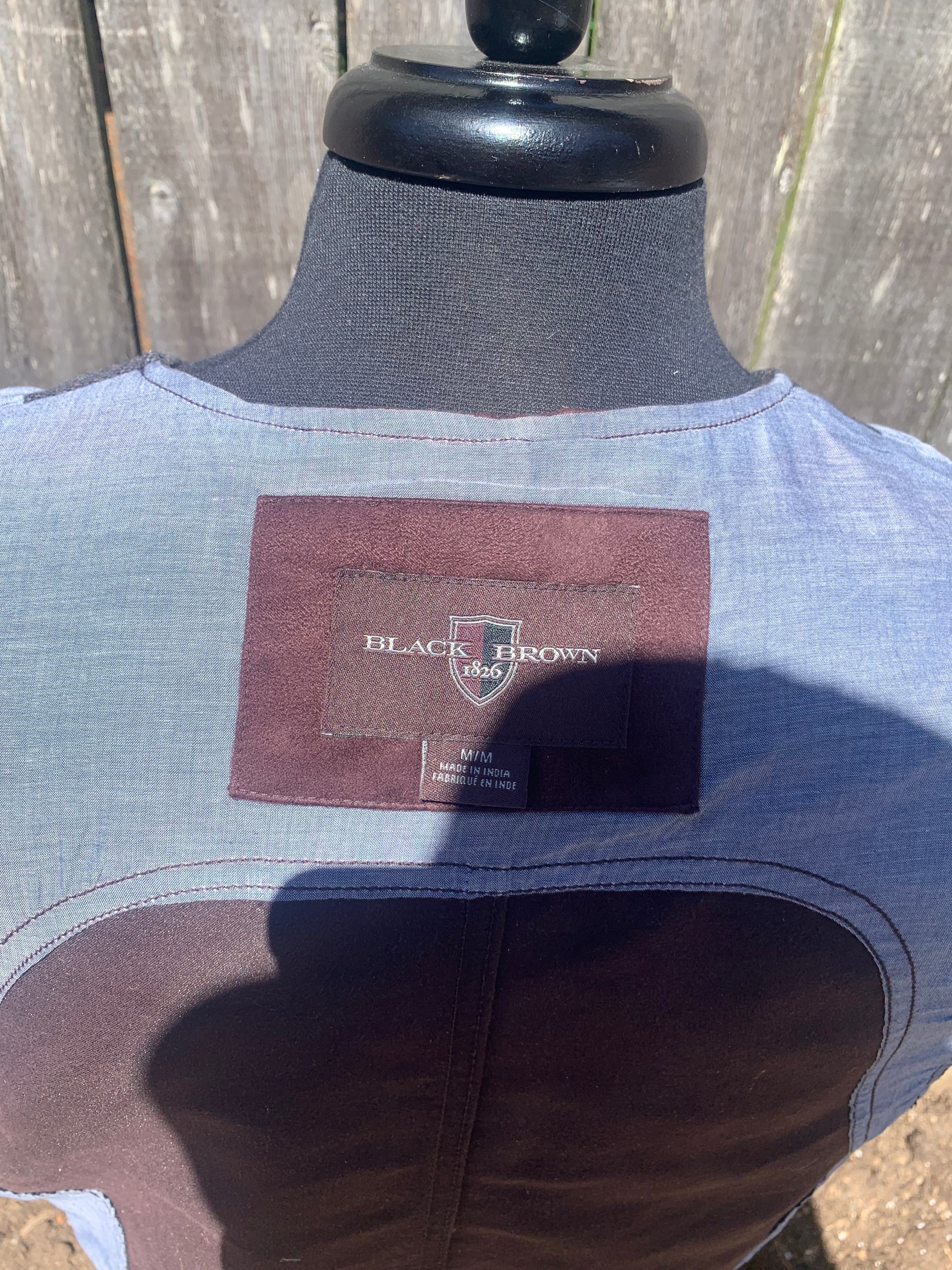 Size M Black Brown 1826 Sport Vest