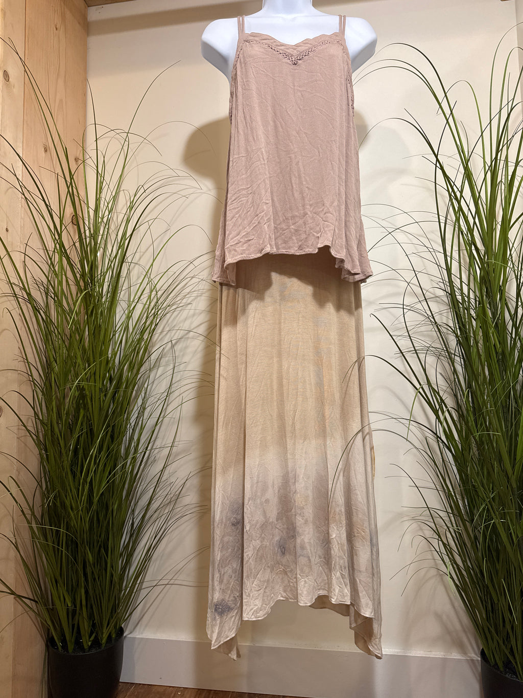 Kismet Light Taupe Rayon Cami