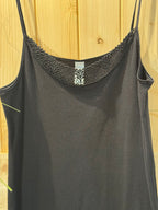 Naturana Spaghetti Strap Camisole with Lace Inlay