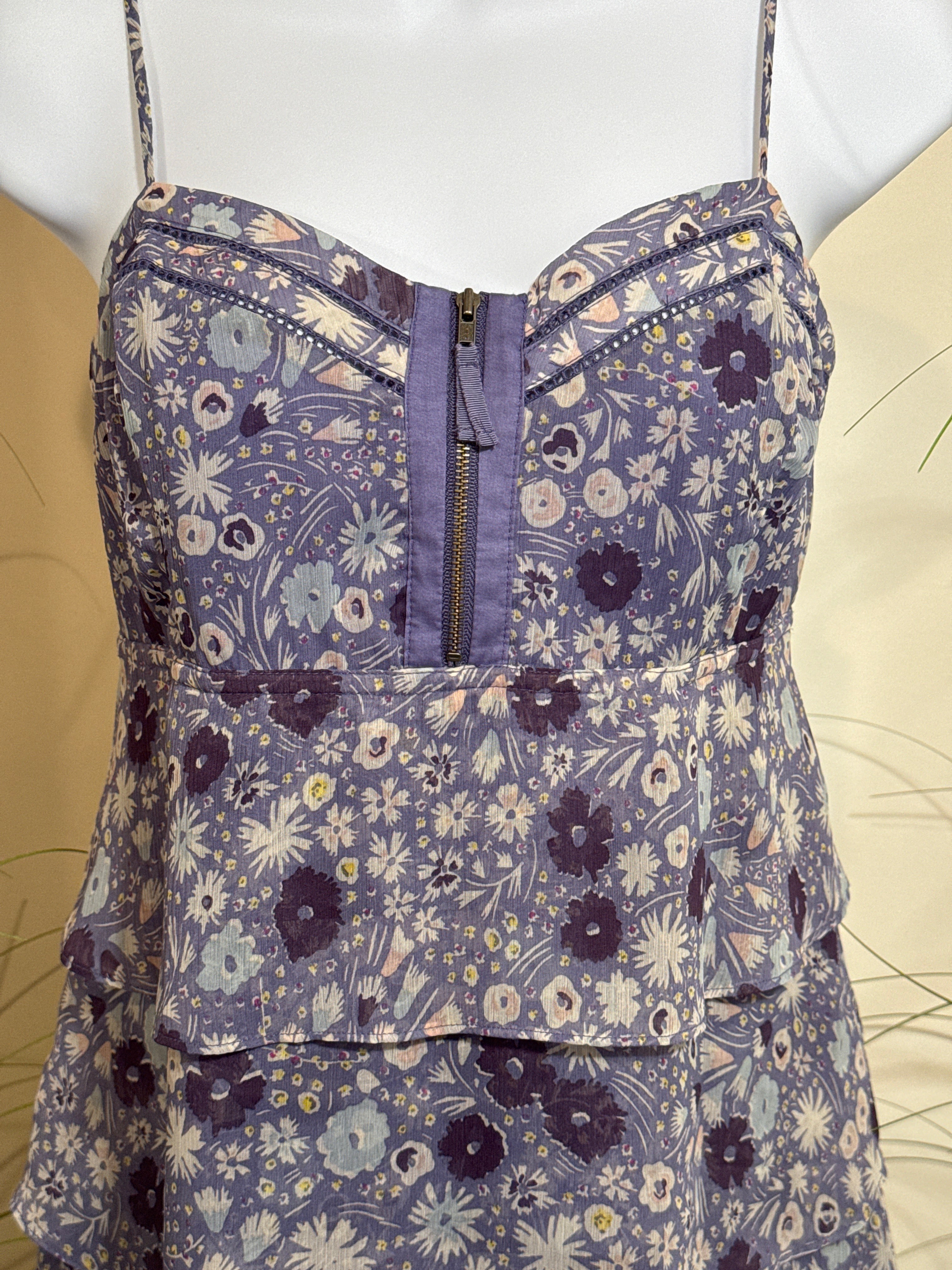 AMERICAN EAGLE OUTFITTERS WATERFALL SPAGHETTI STRAP DRESS - Consigned with VARDO Vintage & Valuables vvvardo.ca