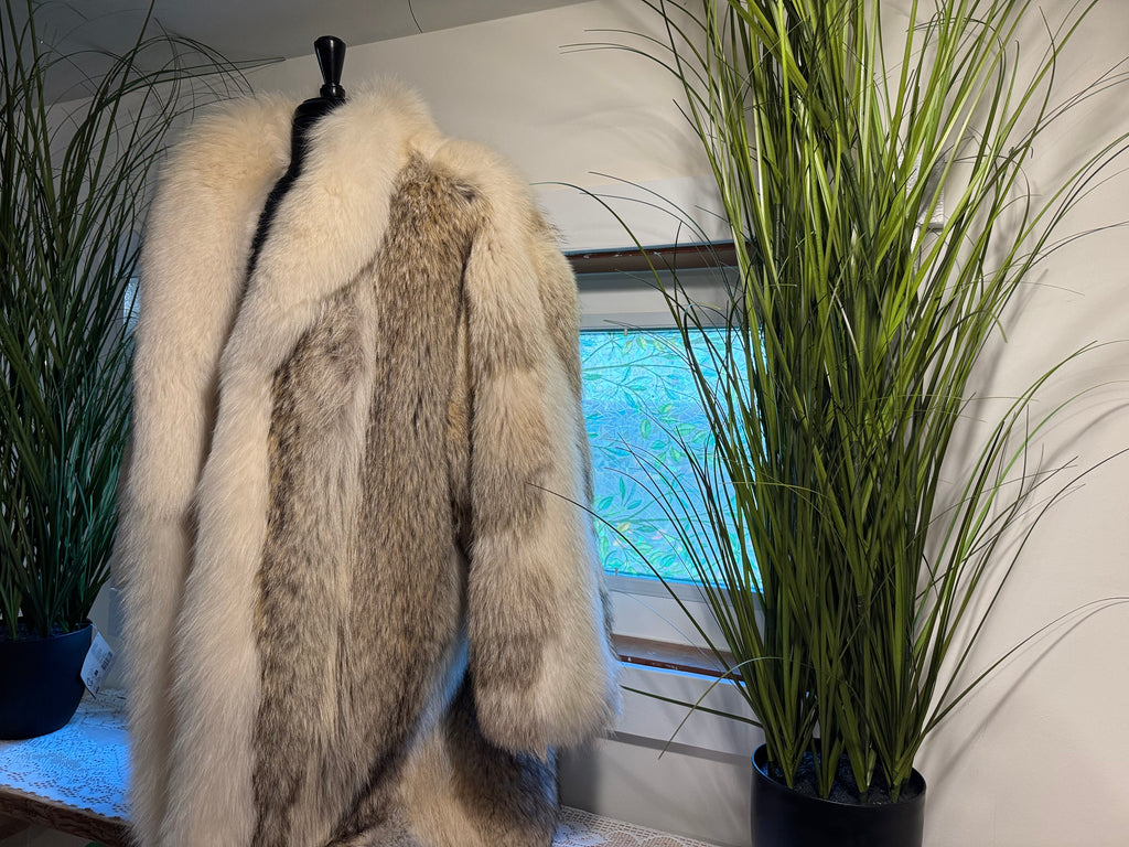 Vintage Norma Priestley Signature Papas Fur Jacket