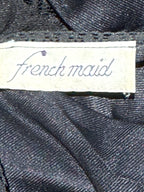 Size S Black Spaghetti Strap French Maid Camisole