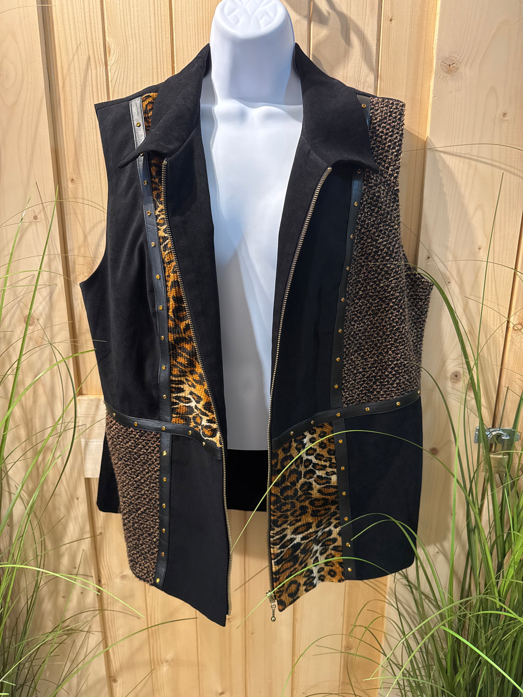 Vintage P.V. Sports Embellished Vest