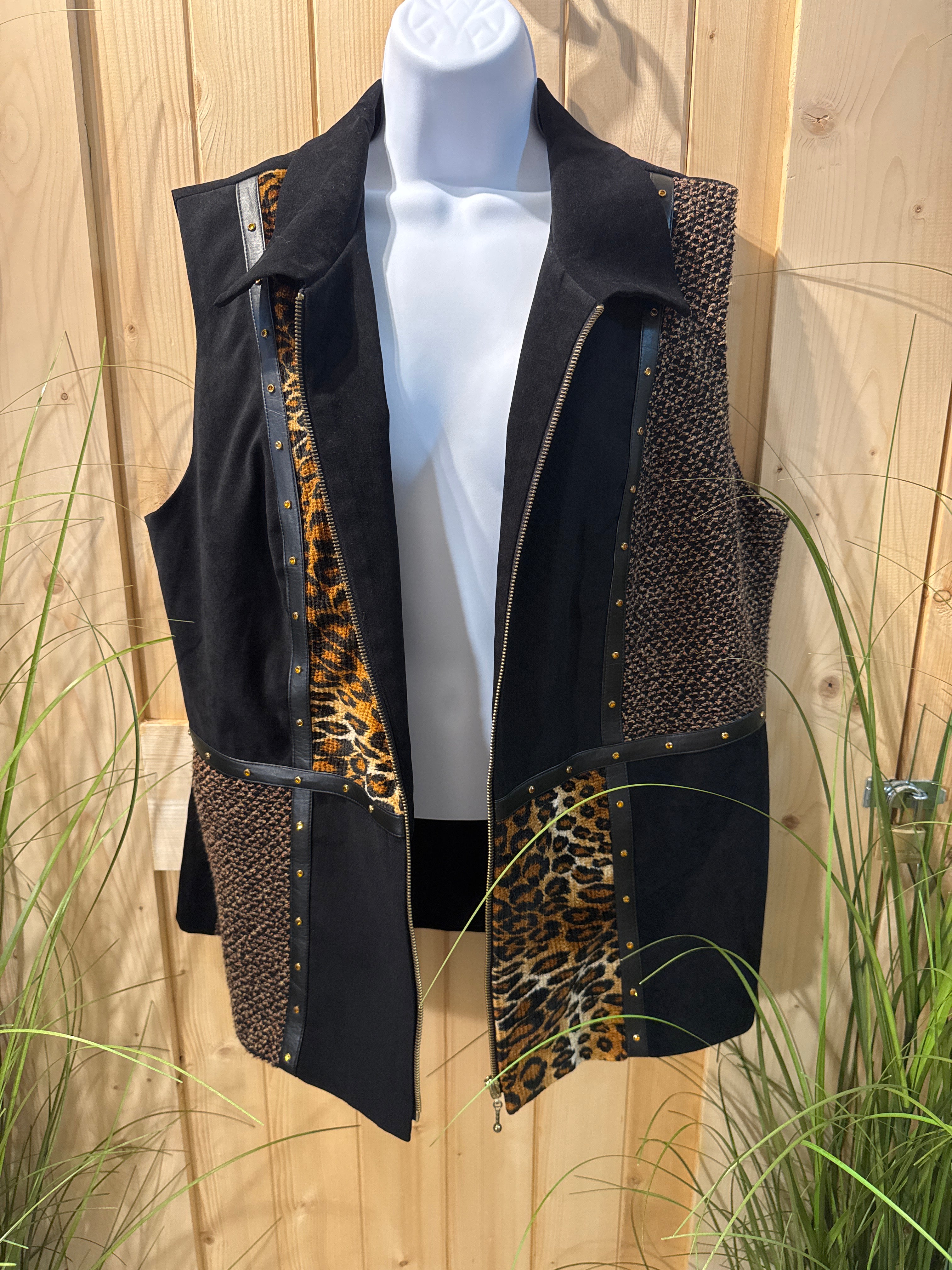 Vintage P.V. Sports Embellished Vest