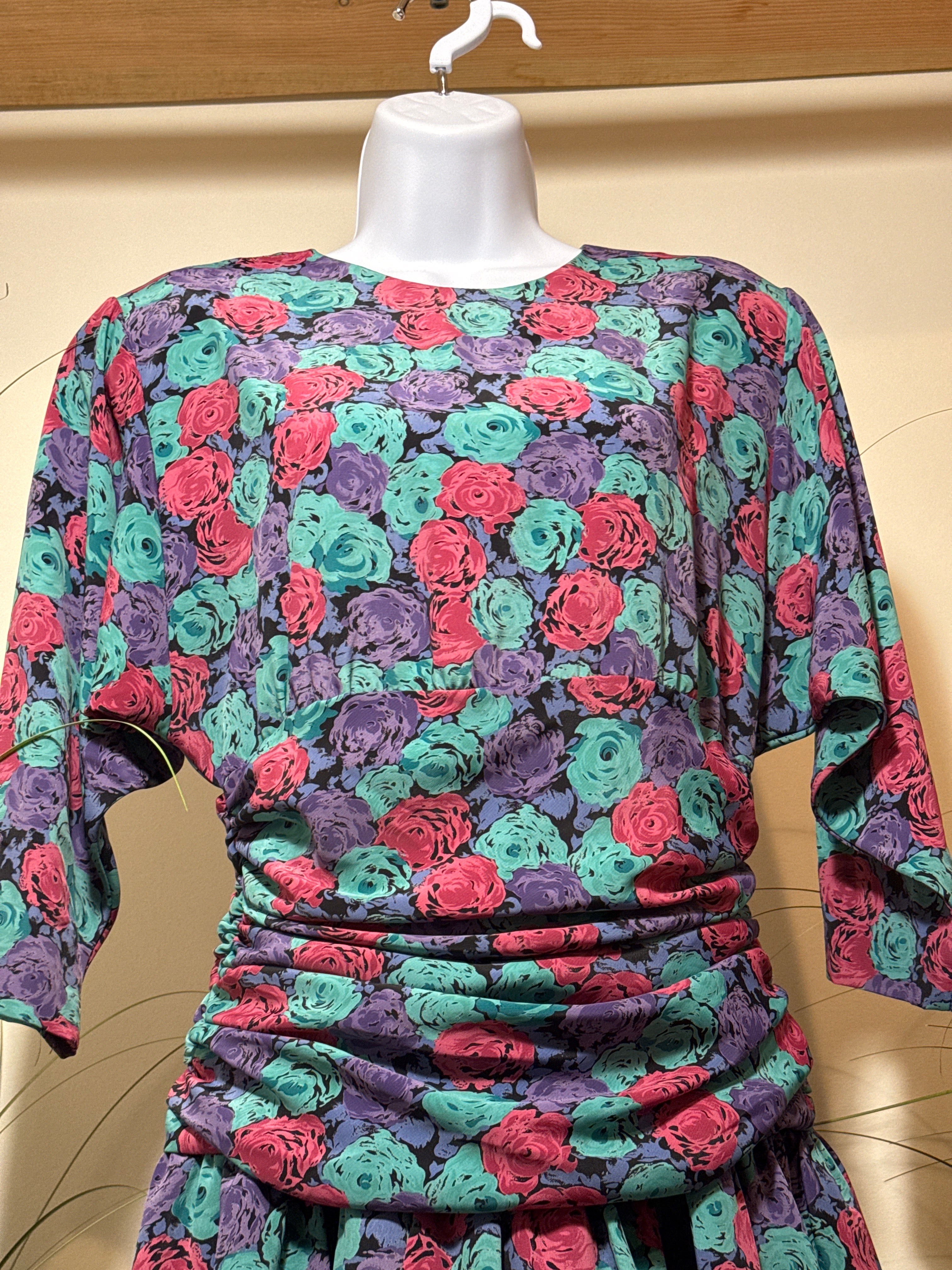Pantel 80’s Vintage Peplum Dress