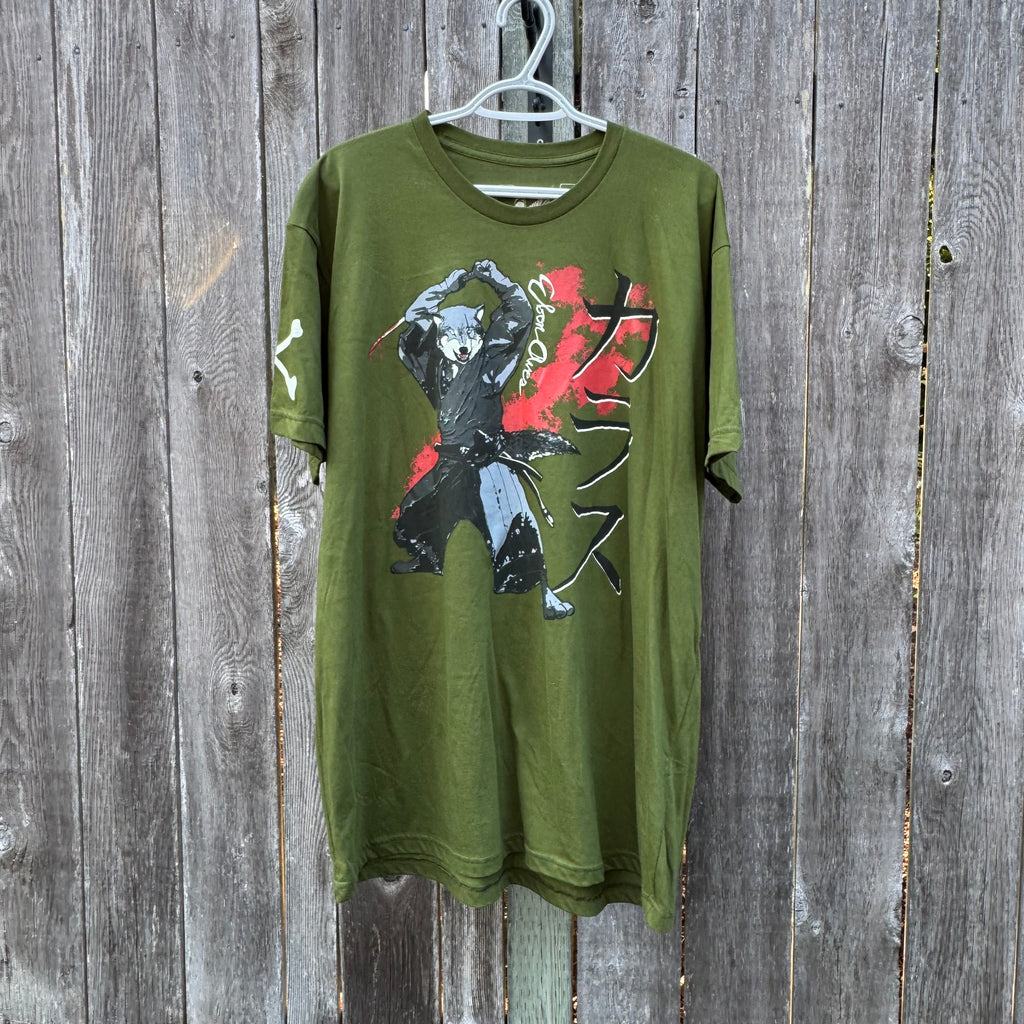 Local Artist- Trevor Phillips- Kungfu Coyote Print T-shirt