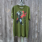 Local Artist- Trevor Phillips- Kungfu Coyote Print T-shirt