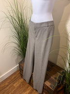 Brand New Size 14 Fine Herringbone Banana Republic Wool Blend Slacks for Women