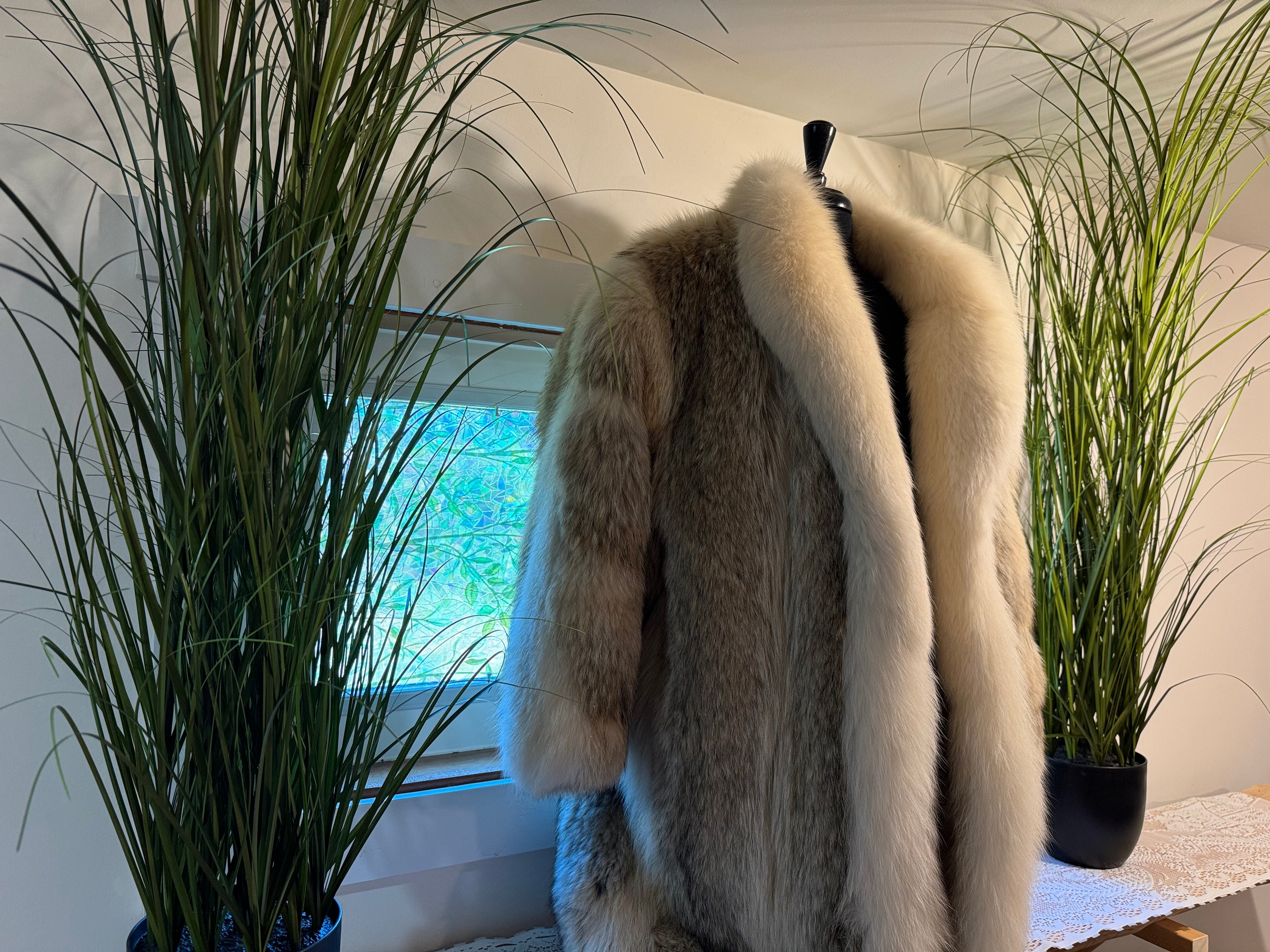 Vintage Norma Priestley Signature Papas Fur Jacket