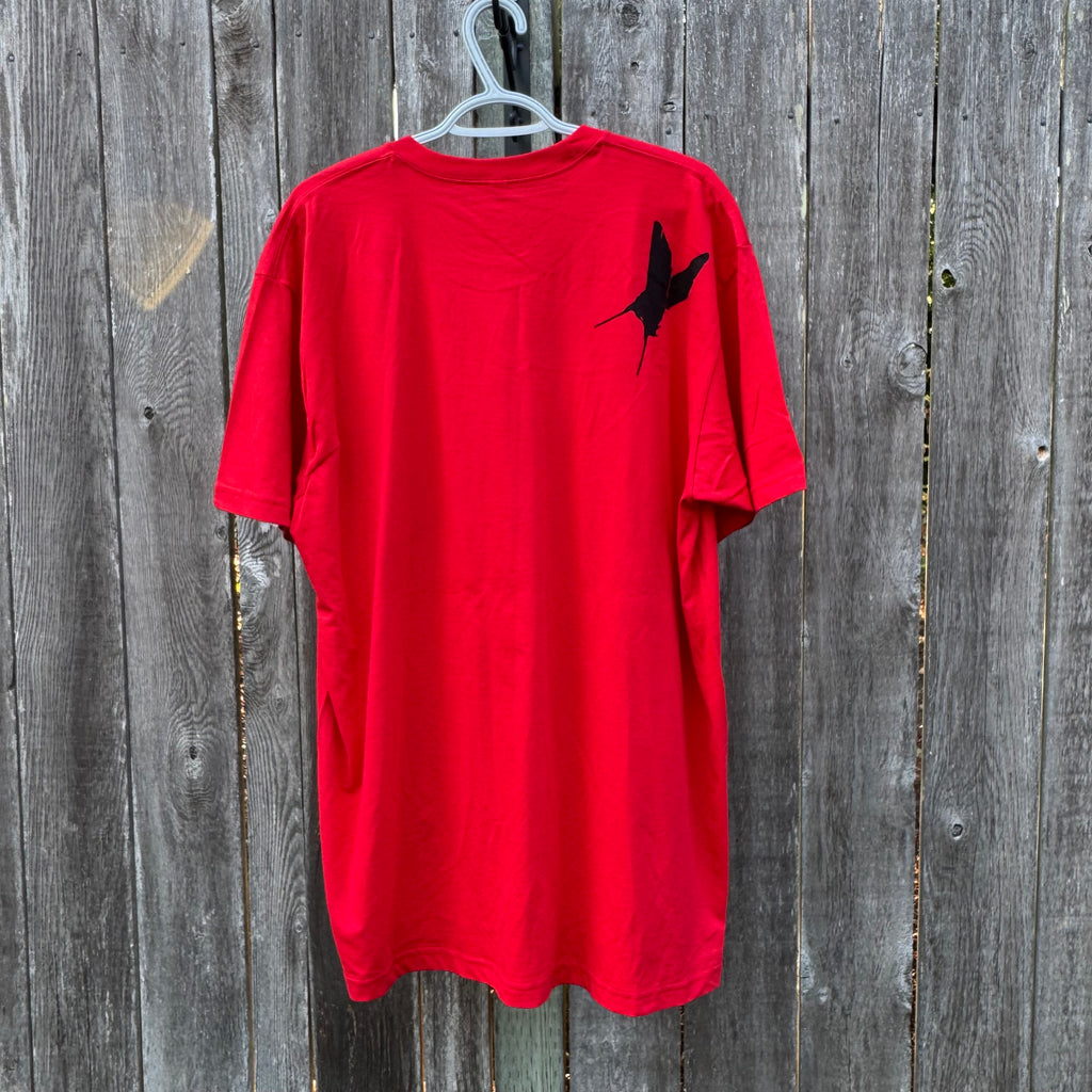 Local Artist- Trevor Phillips- Crow on a Wire Print T-shirt