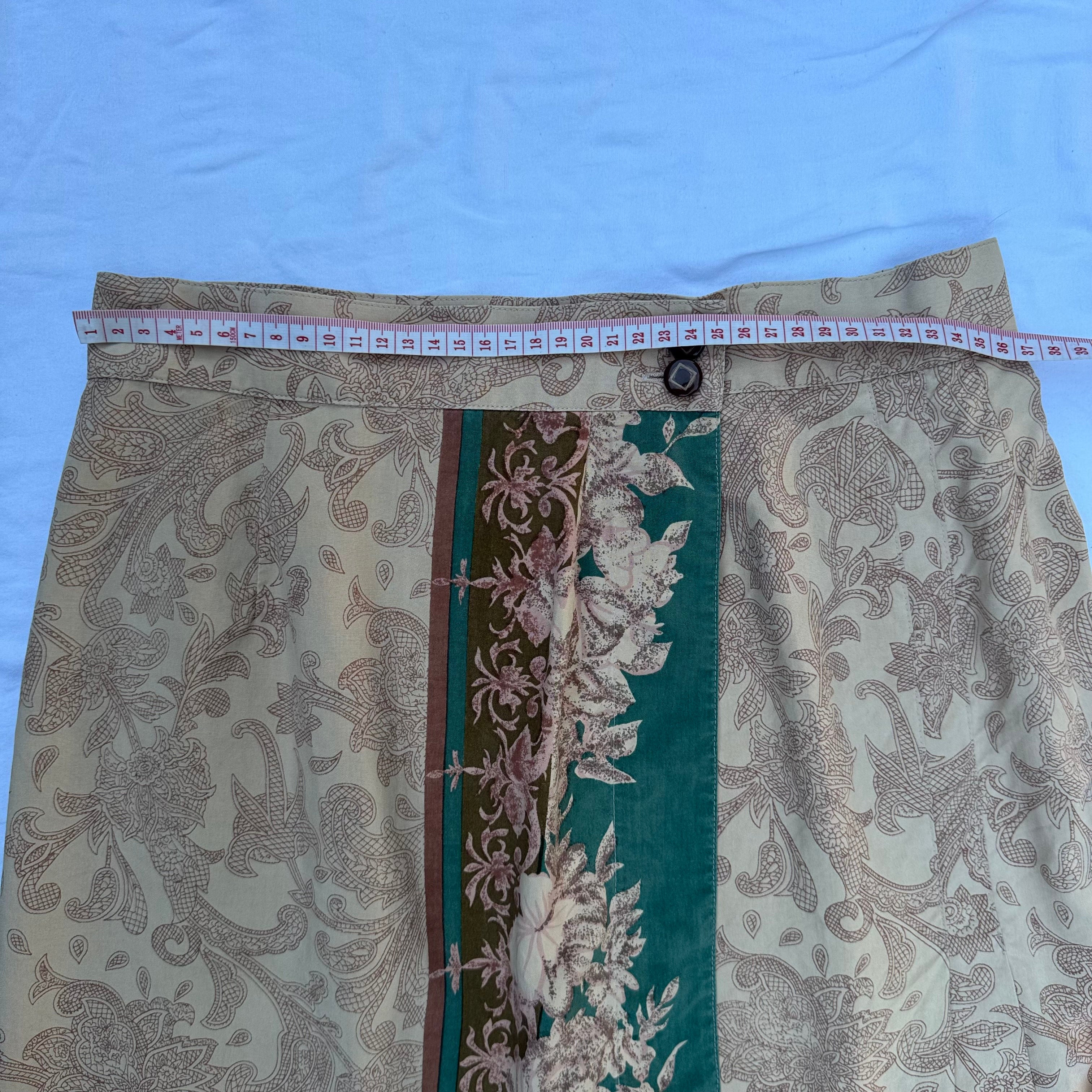Vintage Designer Wrap Skirt
