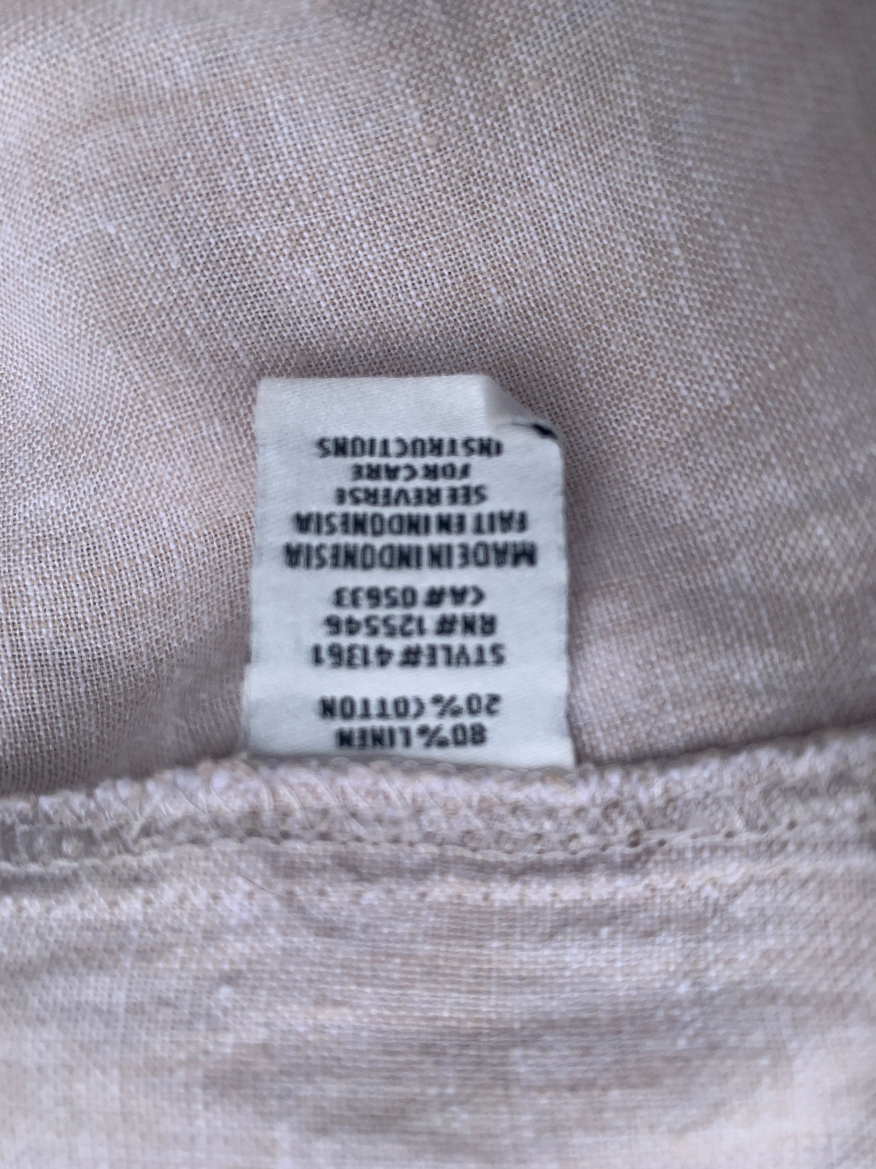 Size S Habitat Clothes to Live In Linen Blend Boho Pants