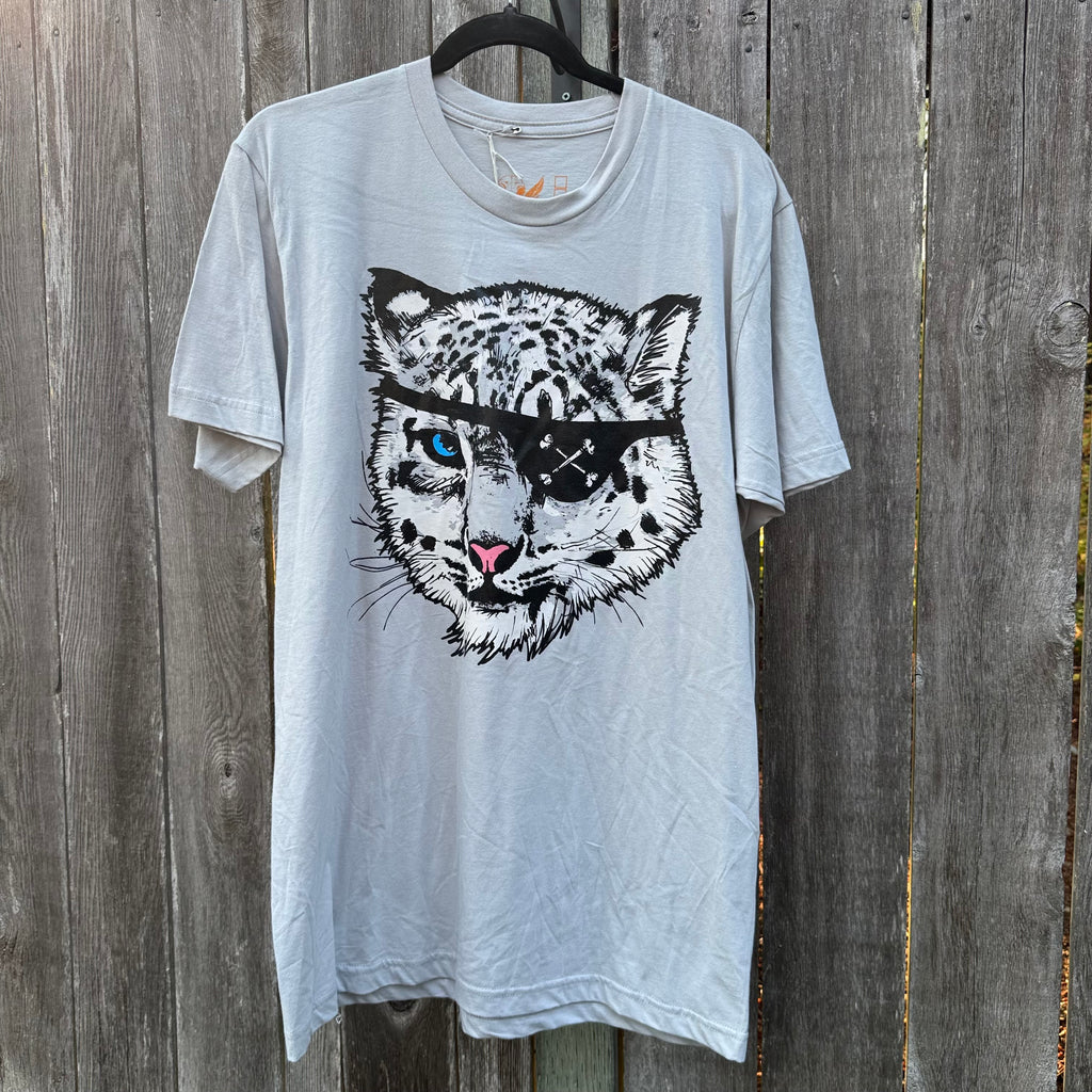 Local Artist- Trevor Phillips- Pirate Leopard T-shirt