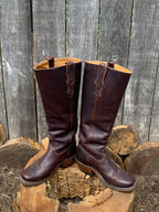 Size 6 Women Boulet Genuine Leather Cowboy Boots Made in Canada