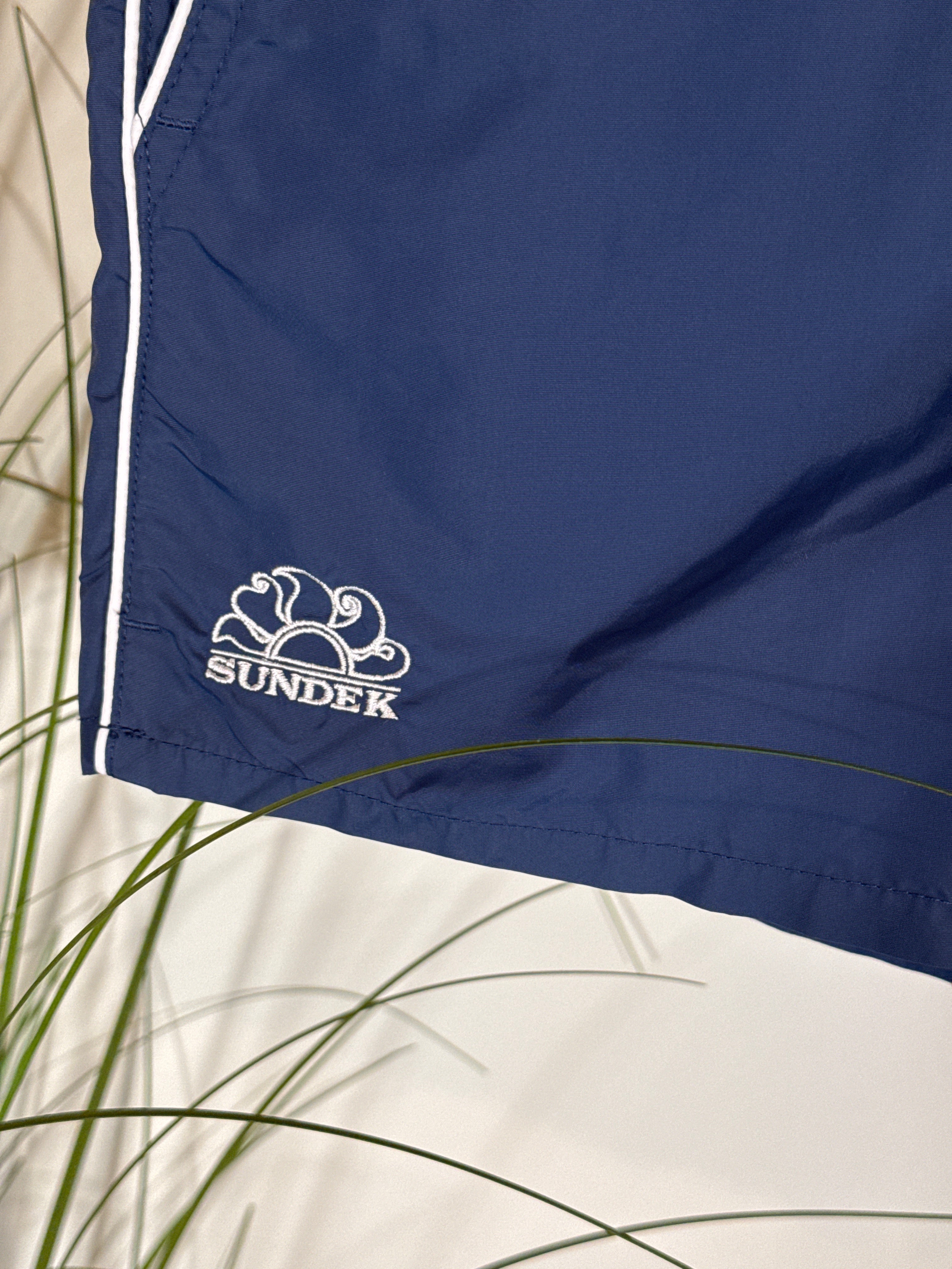 Sundek Navy Blue Vintage Style Boardshorts