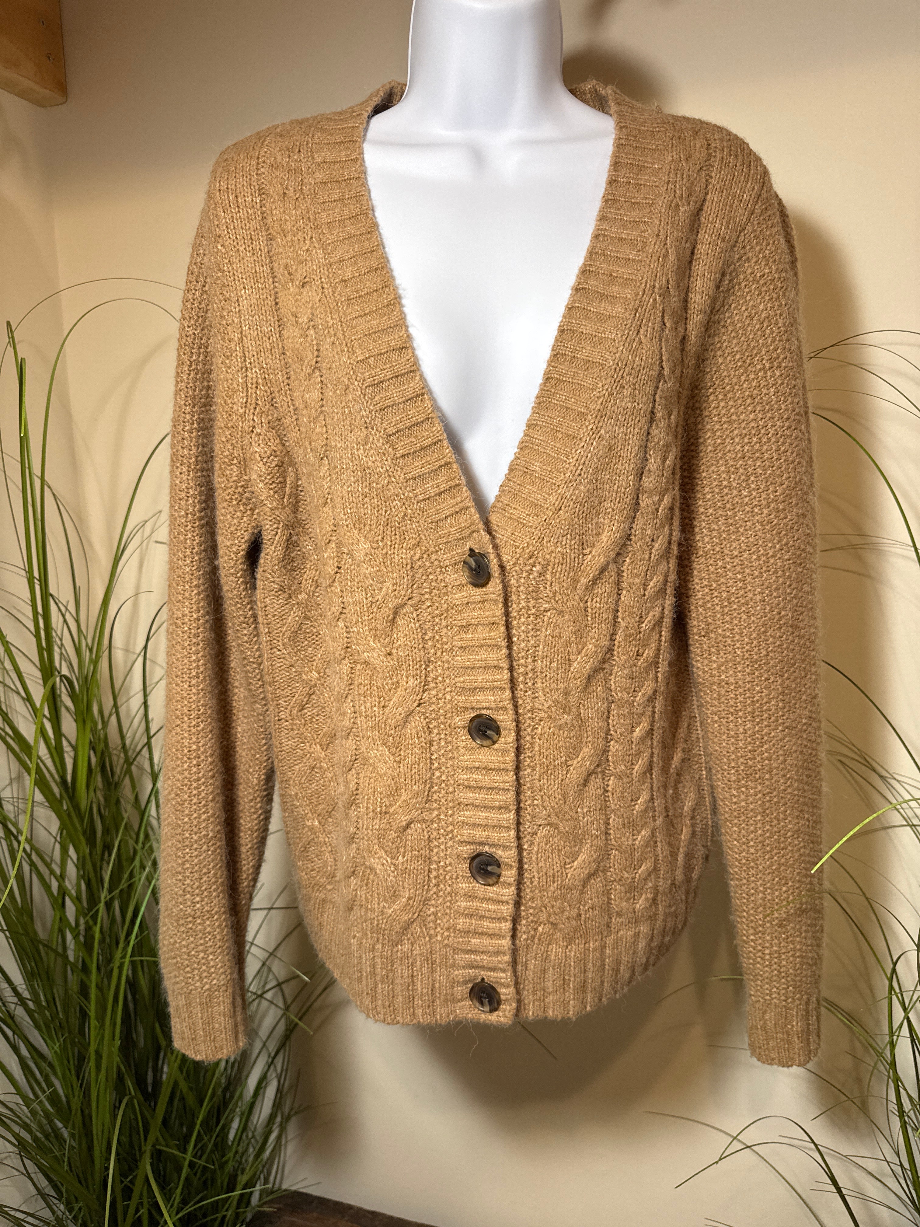 Cable-Knit Cardigan by Gap