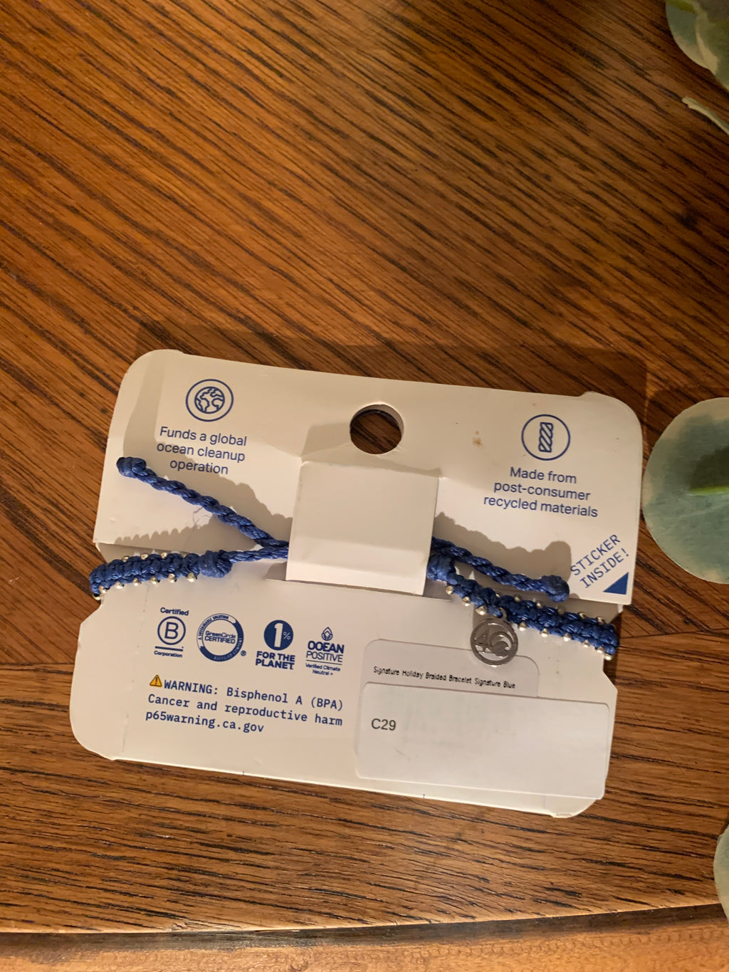 Eco-Friendly 4Ocean Braided Cord Bracelets