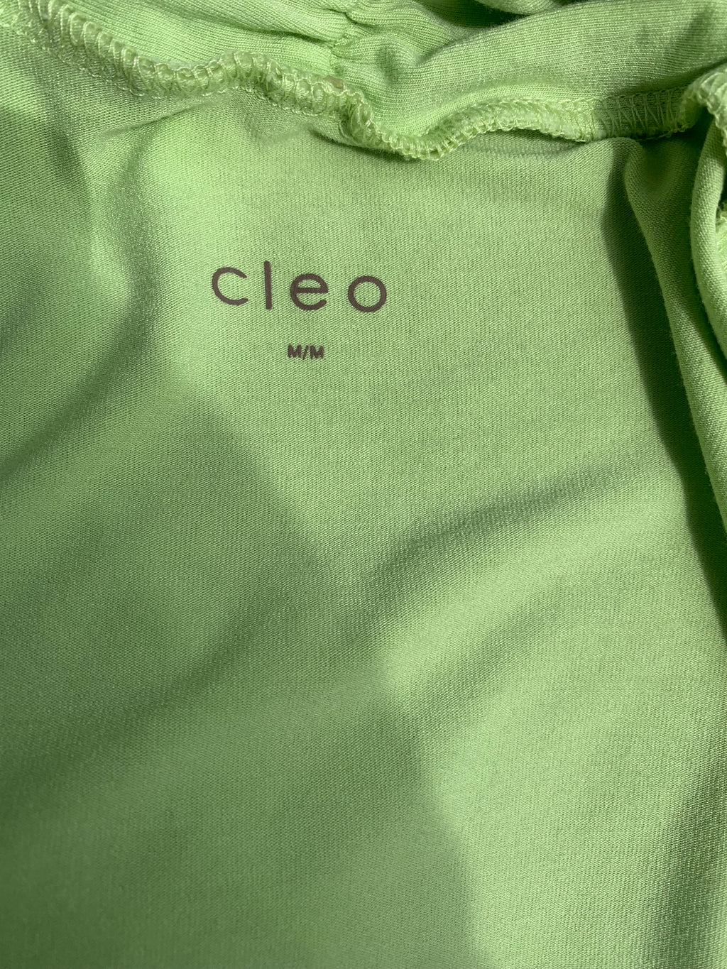 Size M Cleo Lime Green Cardigan