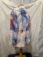 Size L Alfani Floral Long Sleeve Blouse