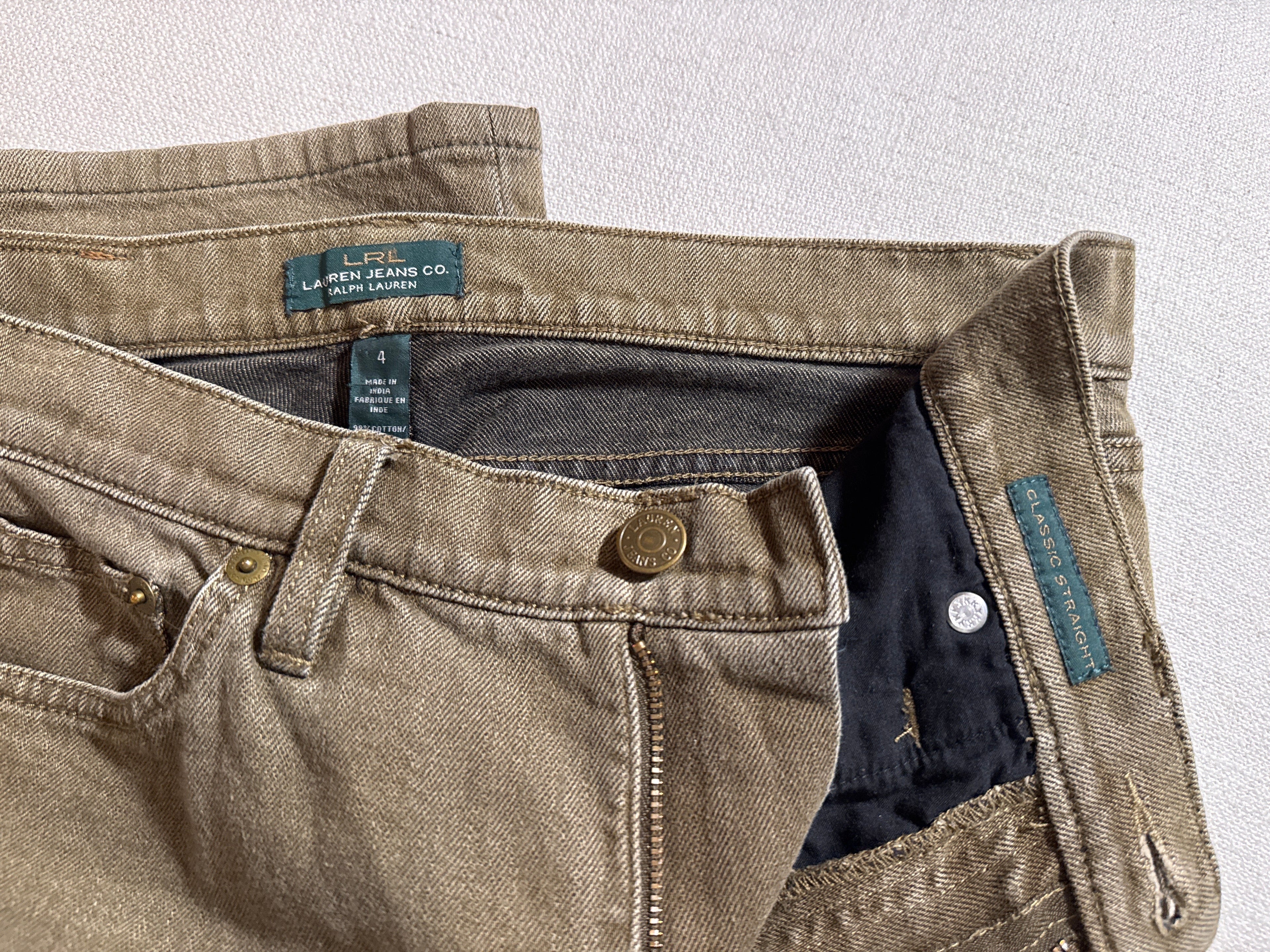 Lauren Jeans Co. Classic straight jeans by Ralph Lauren ￼