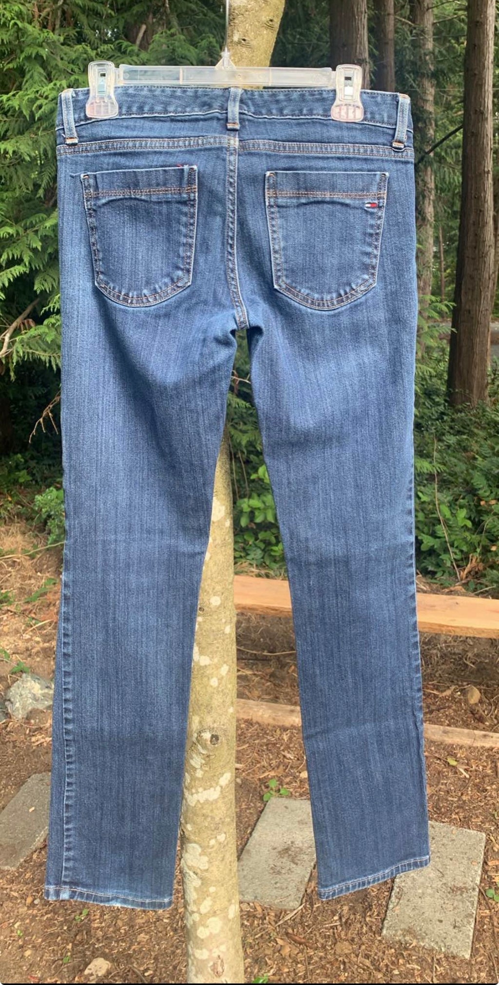 Size 6 Straight blue jeans