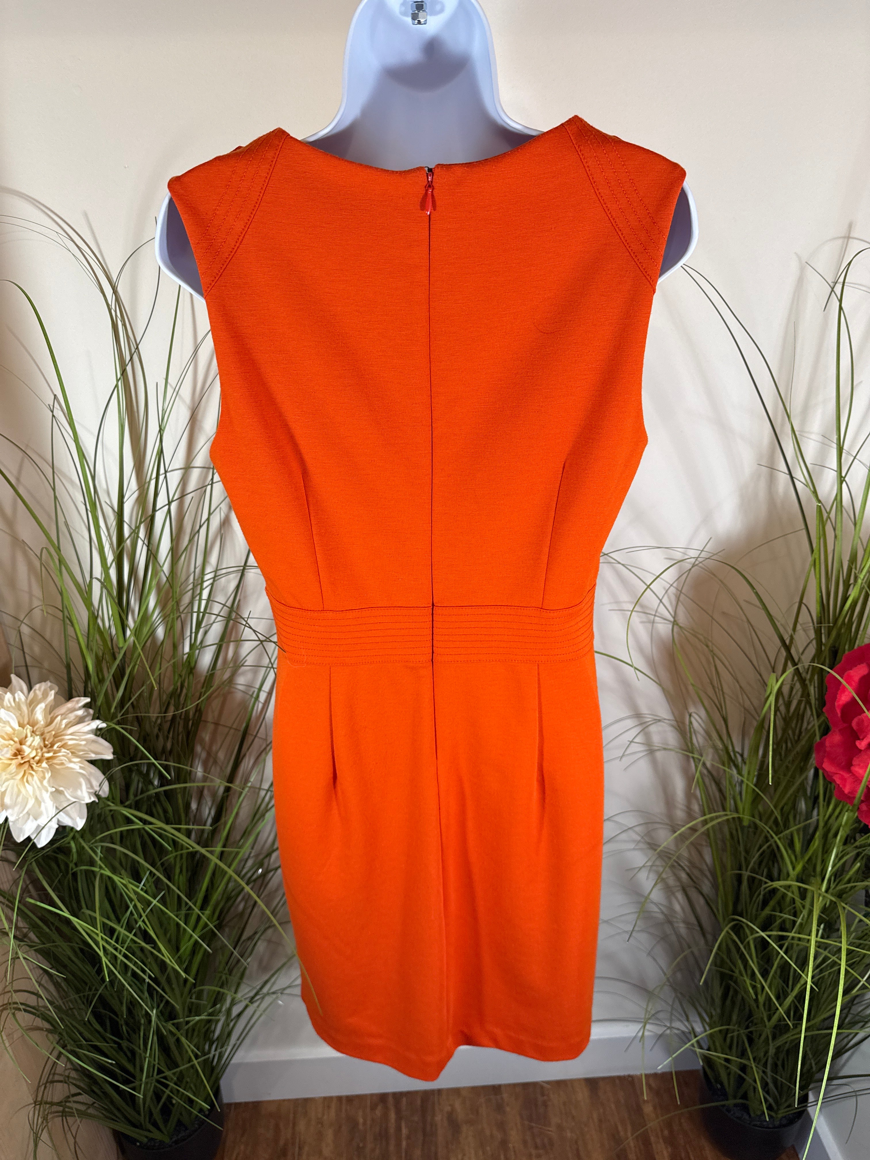 Banana Republic Orange Sheath Dress