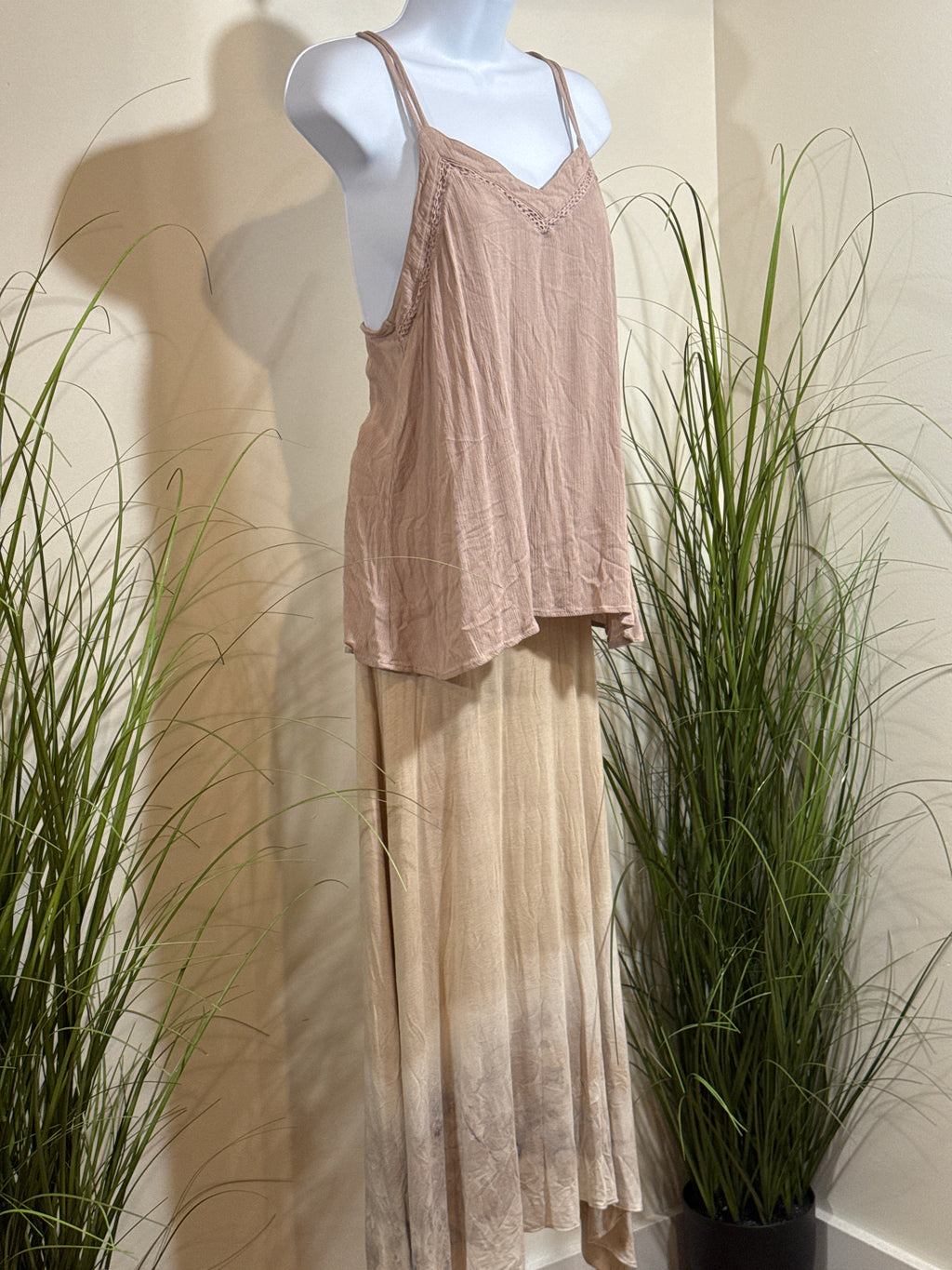 Kismet Light Taupe Rayon Cami