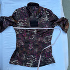 Vintage Y2K Foxy Jeans Blouse Size M