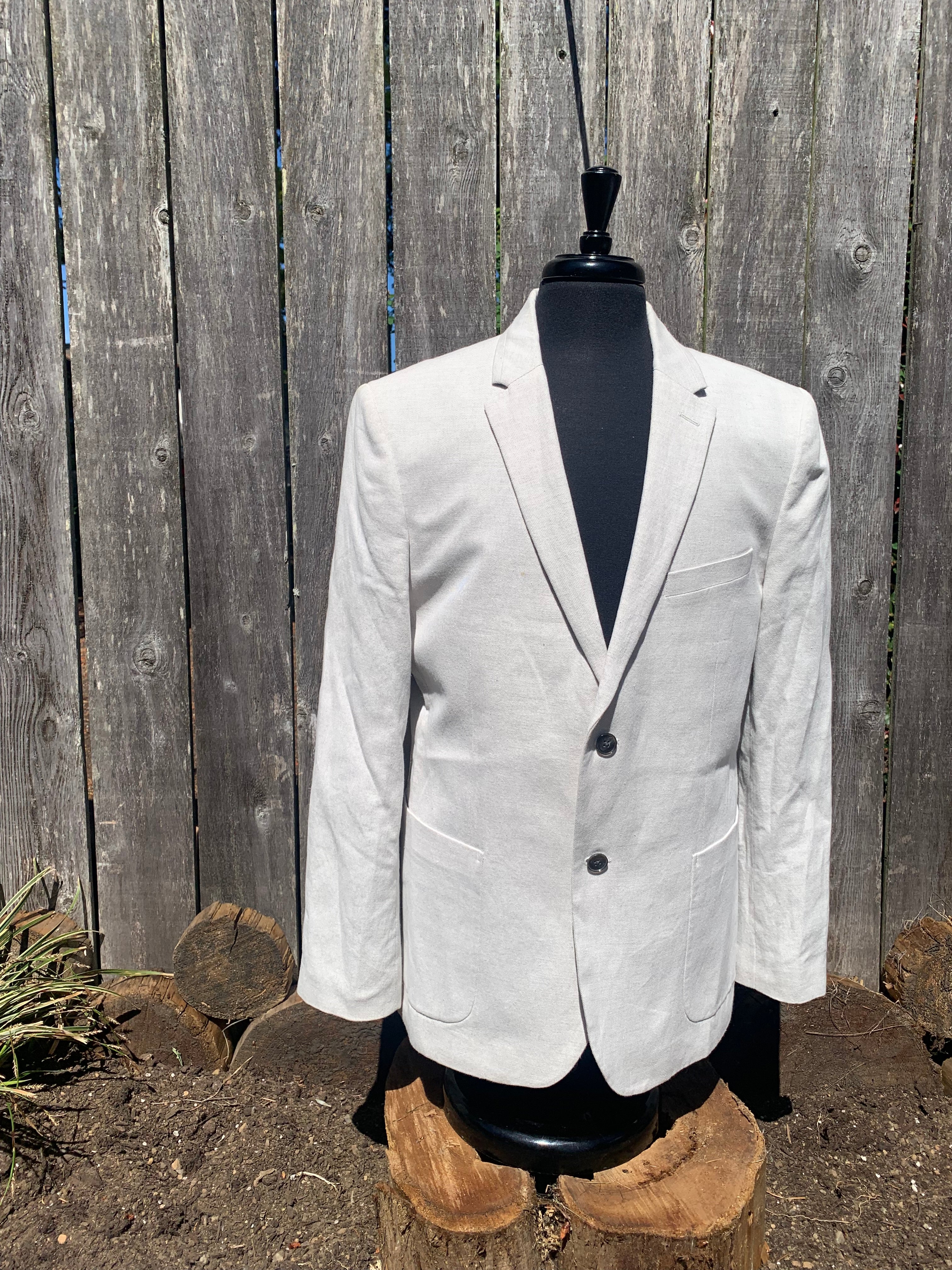 Size 42 RW & Co Light Colored Sport Jacket