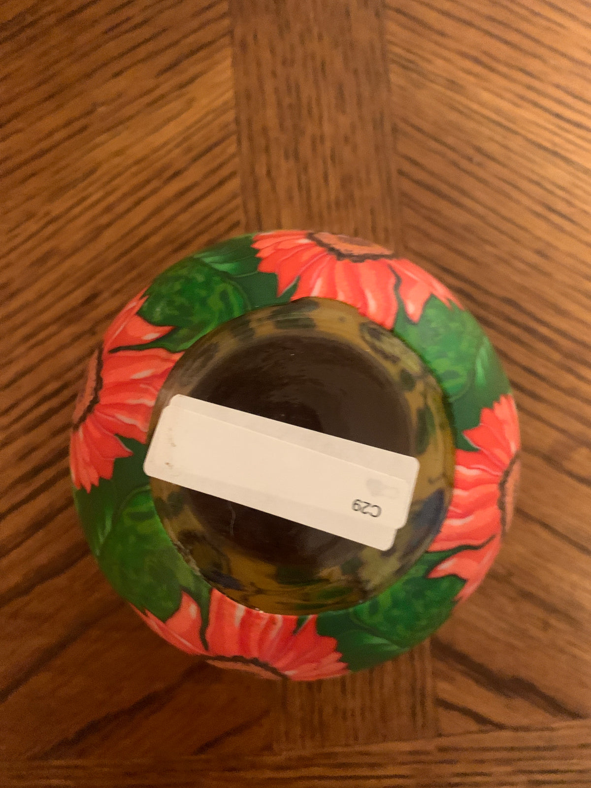 Butterfly Flower Glass Tea Light Holder