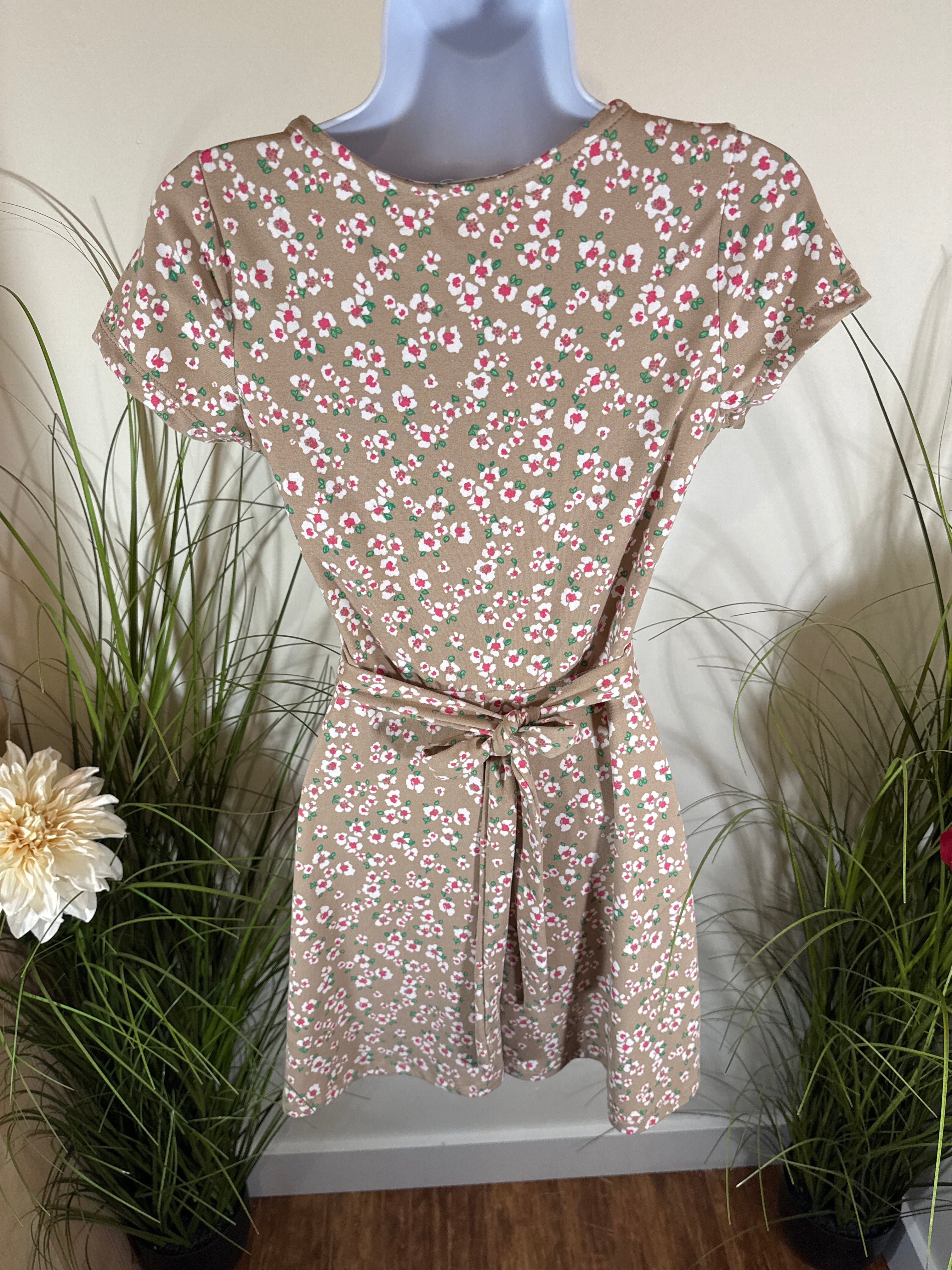 Rebel Sugar Faux Wrap Dress
