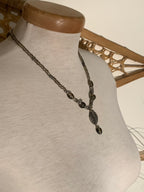 Bohemian-Style Beaded Pendant Necklace