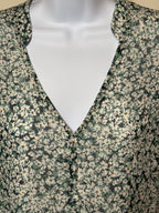 Reitmans Floral Puff Sleeved Dress