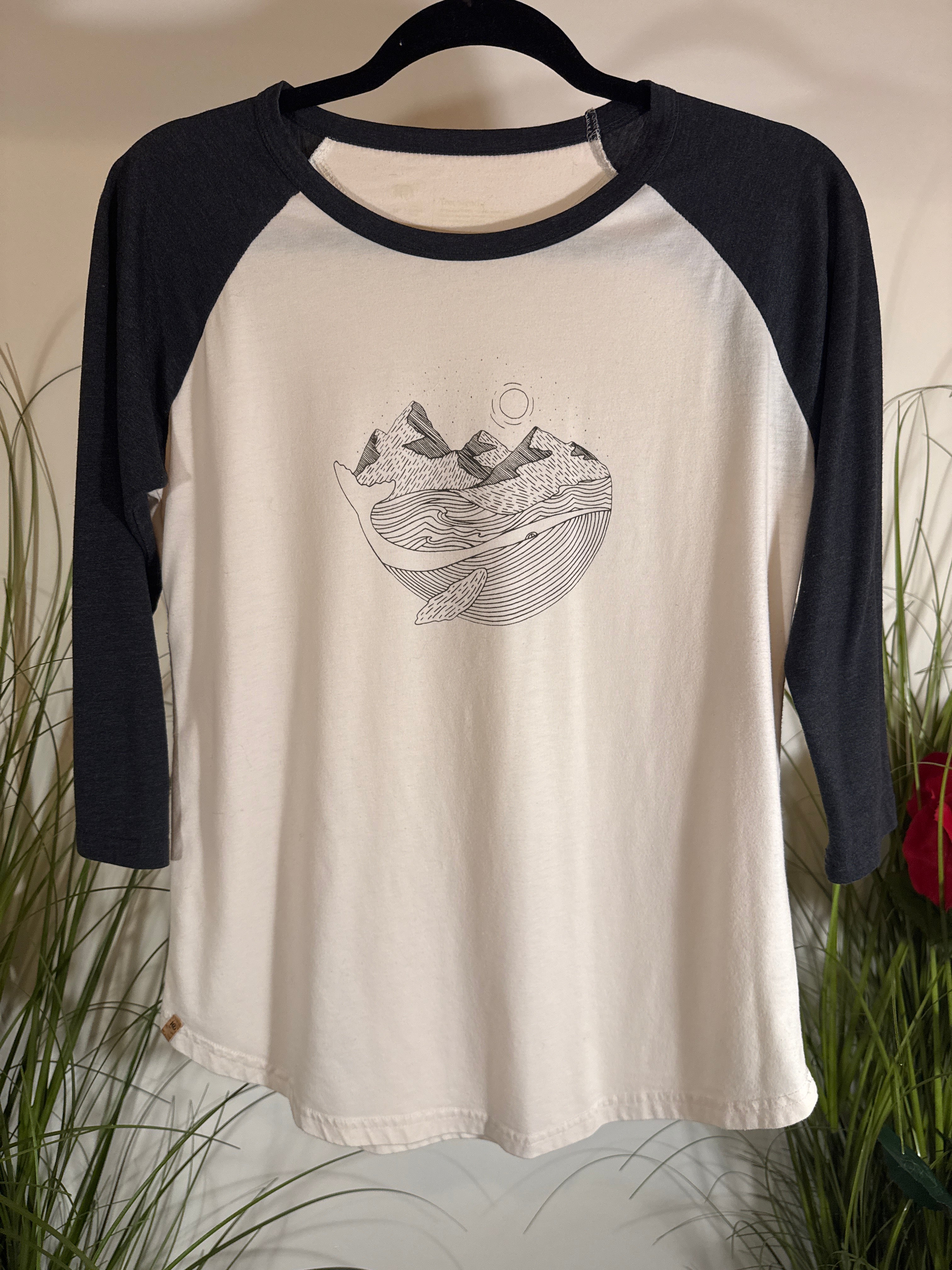 Tentree Dark Grey Jersey Shirt - Recycled