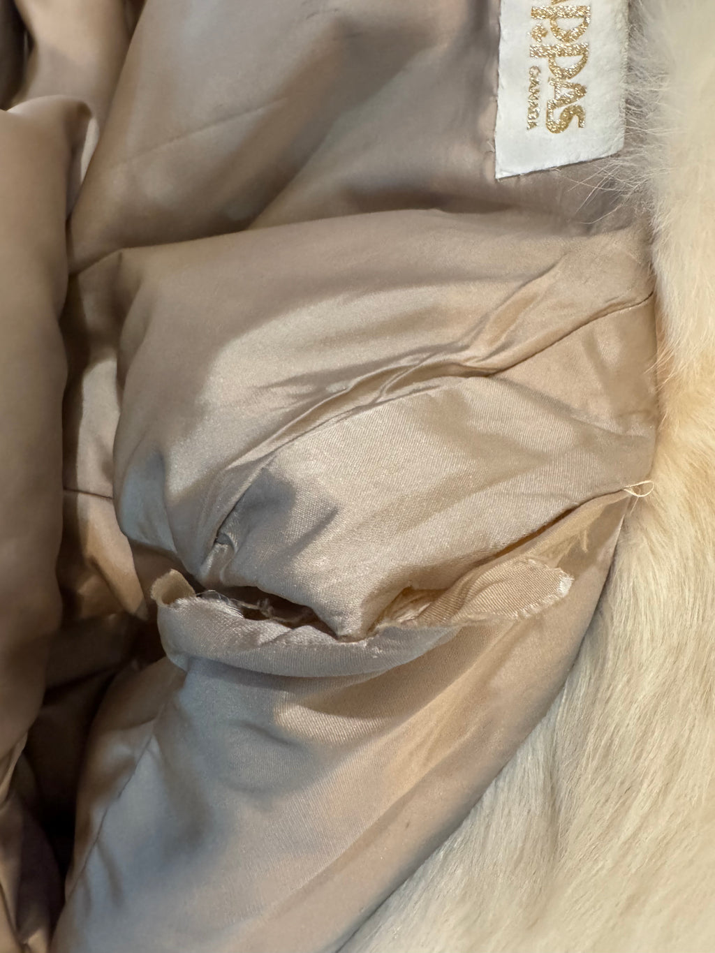 Vintage Norma Priestley Signature Papas Fur Jacket