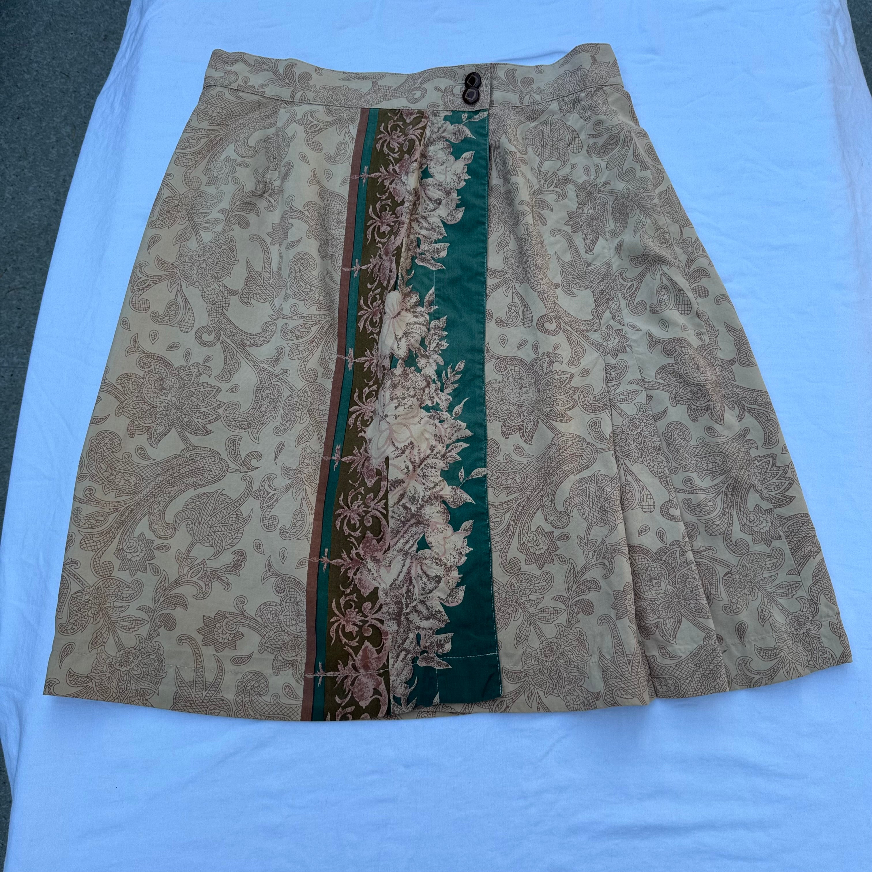 Vintage Designer Wrap Skirt