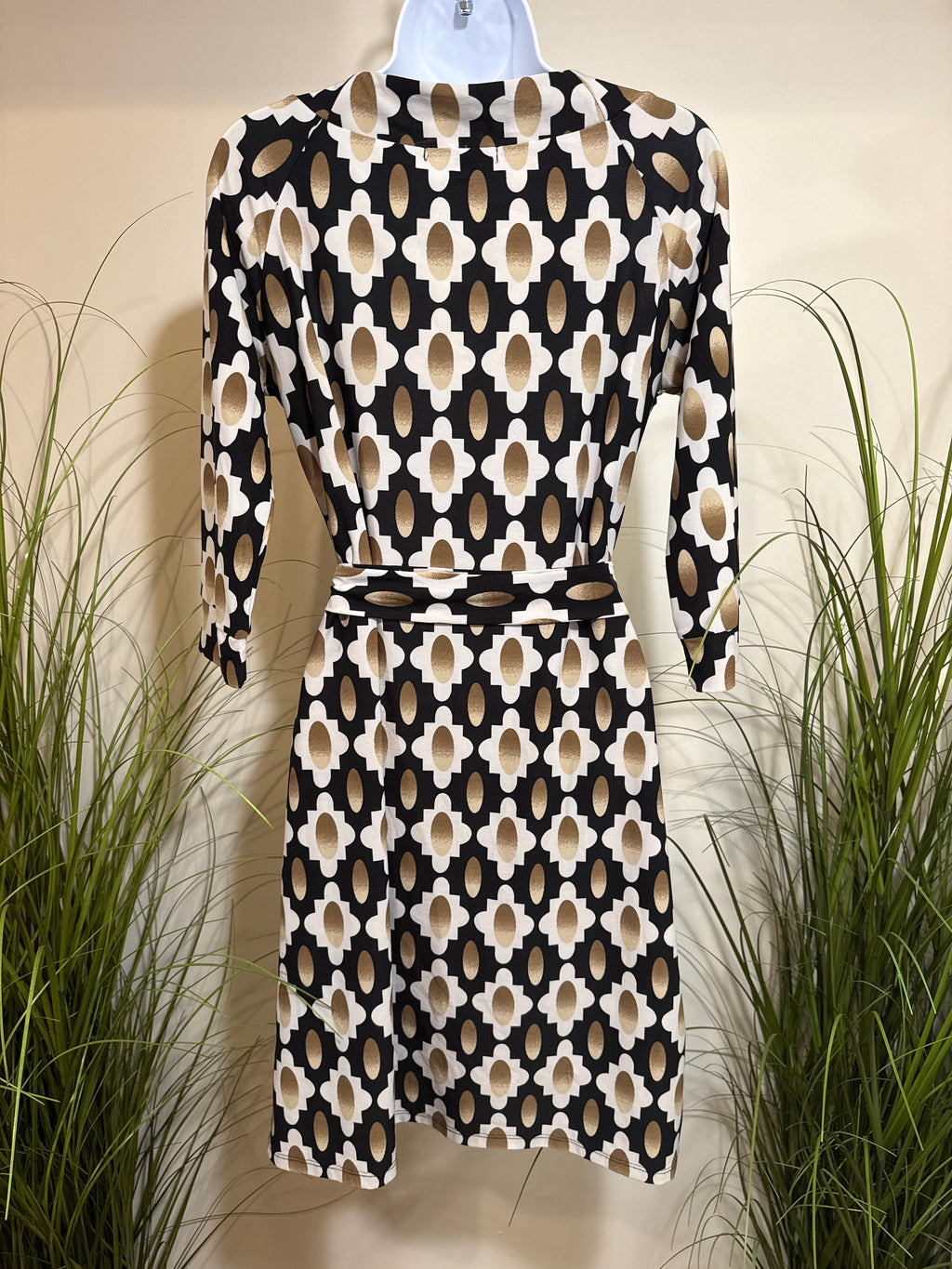 Vintage Beechers Brook New York 3/4 Sleeve Dress- Faux Wrap