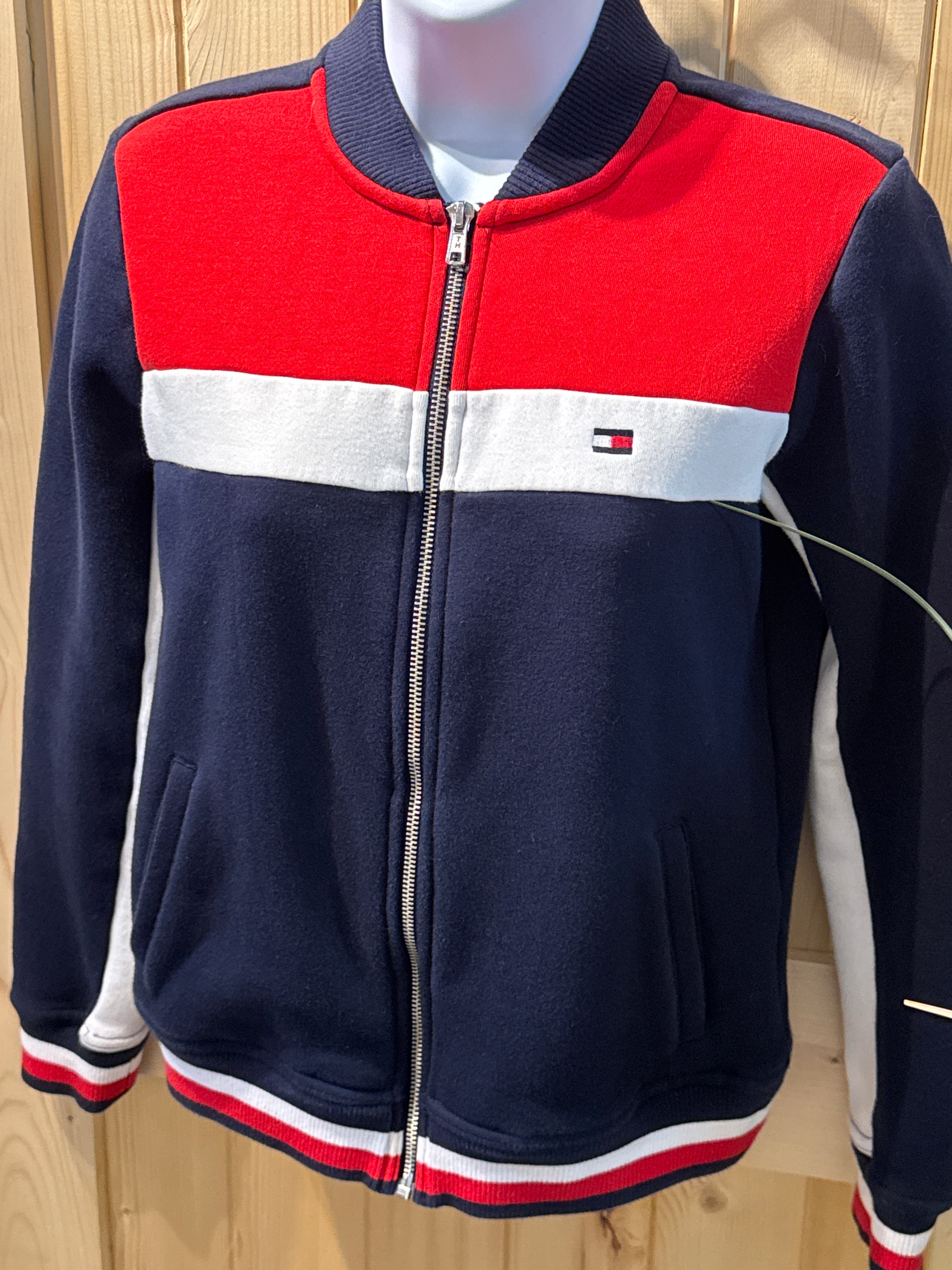 90's Vintage Tommy Hilfiger Zip Up Track Jacket