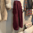 Size S Refuge Burgundy Cargo Pants