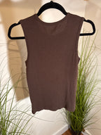 Gap Chocolate Brown Tank Top