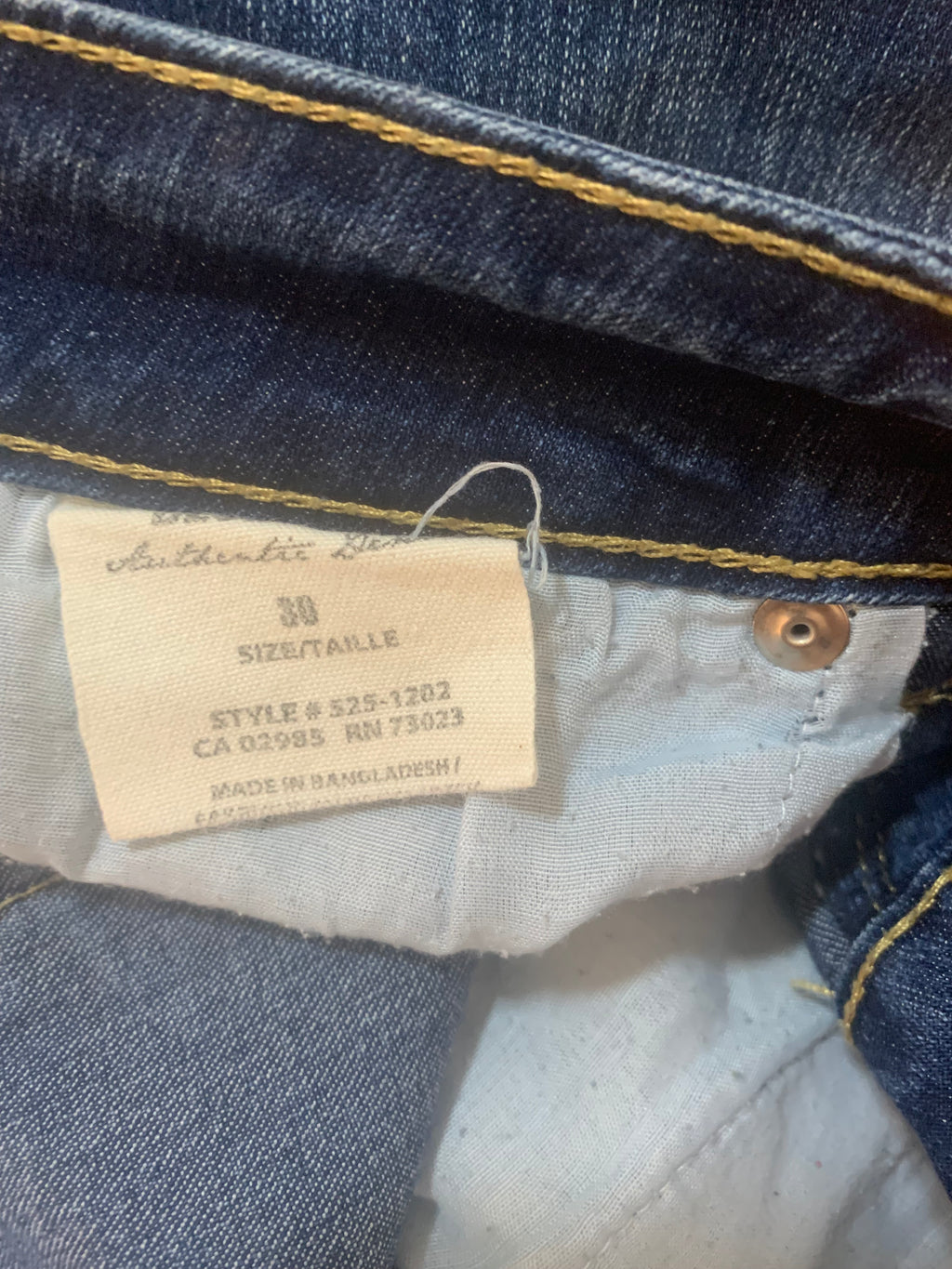 Size 30 Bluenotes Denim Capris
