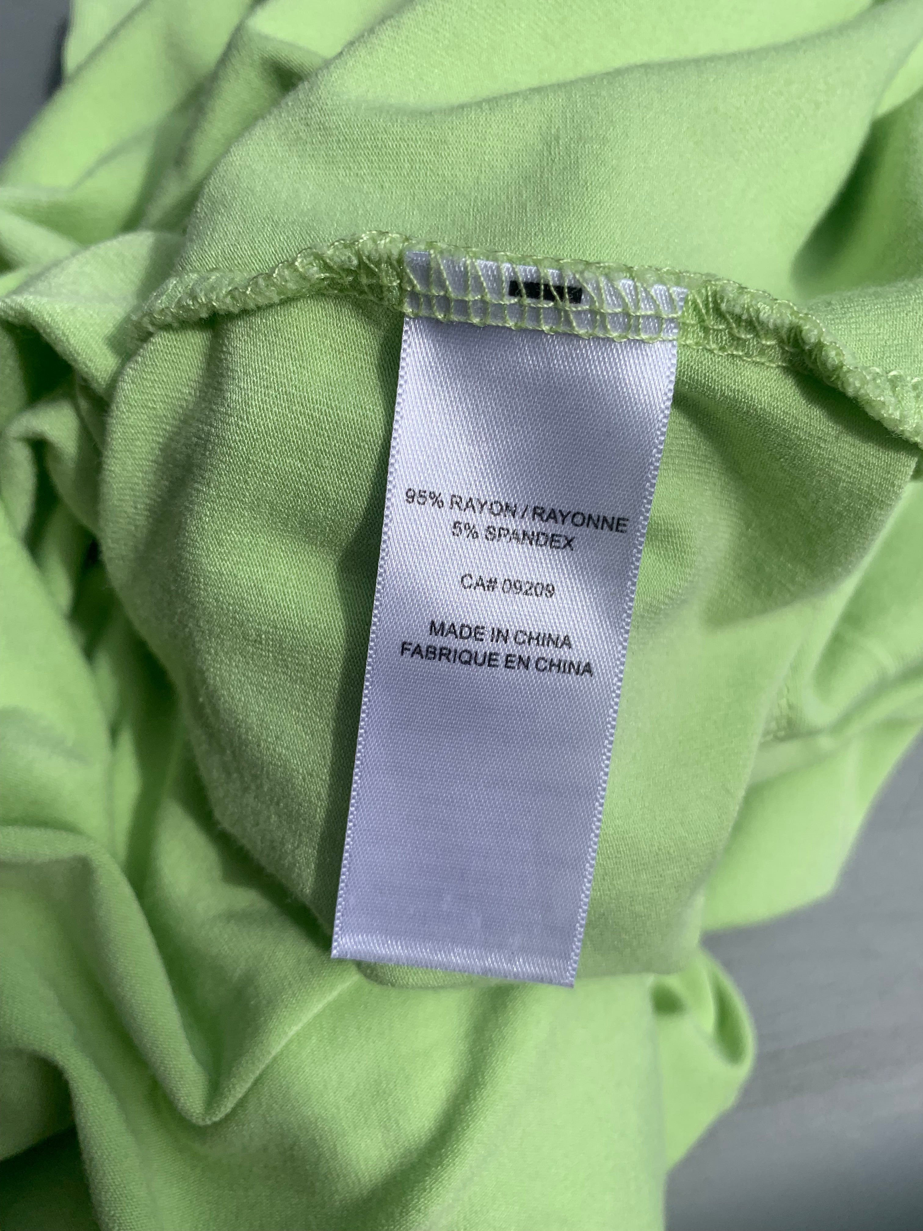 Size M Cleo Lime Green Cardigan