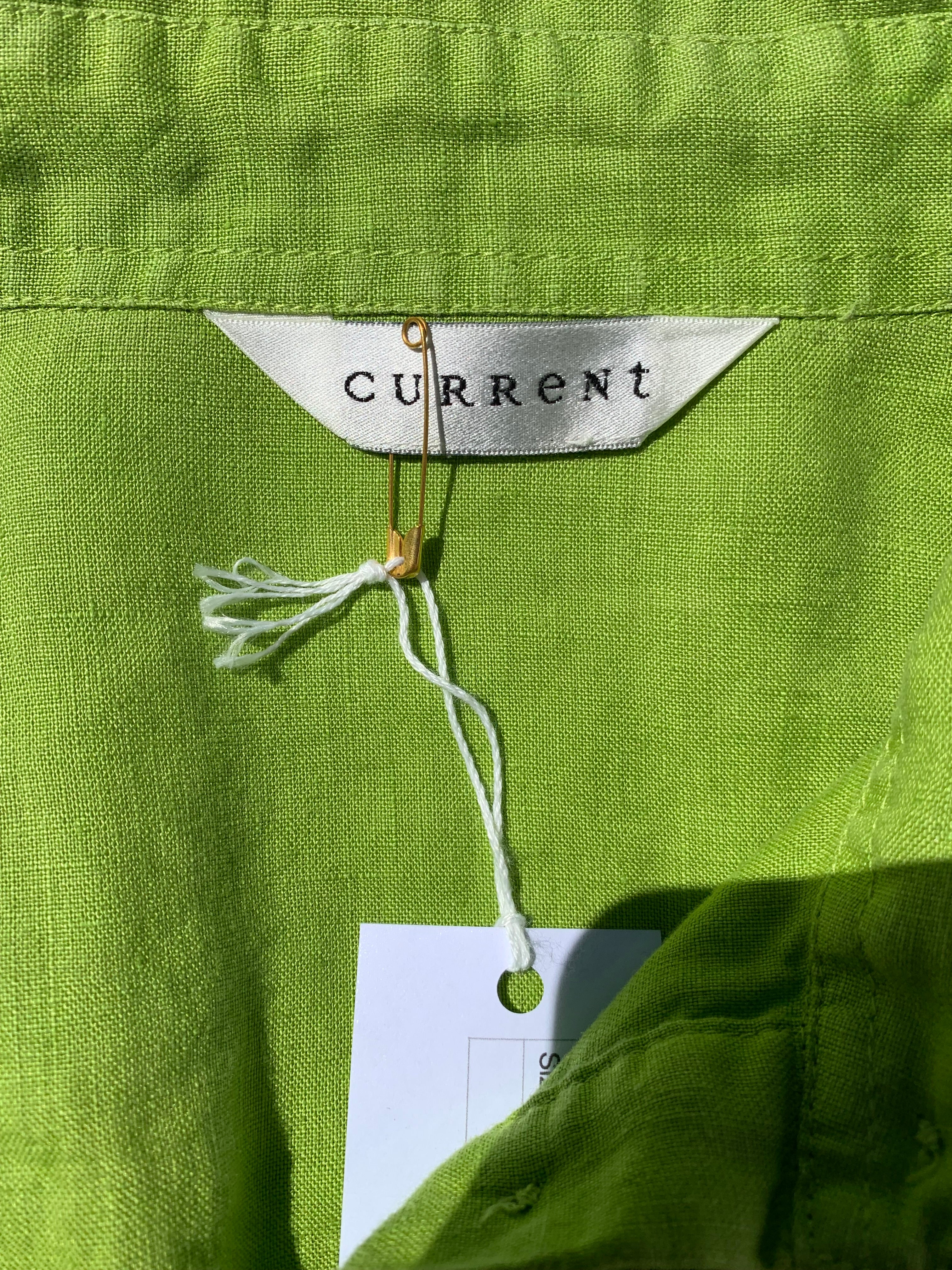 Linen collared shirt by Current (Reduced)