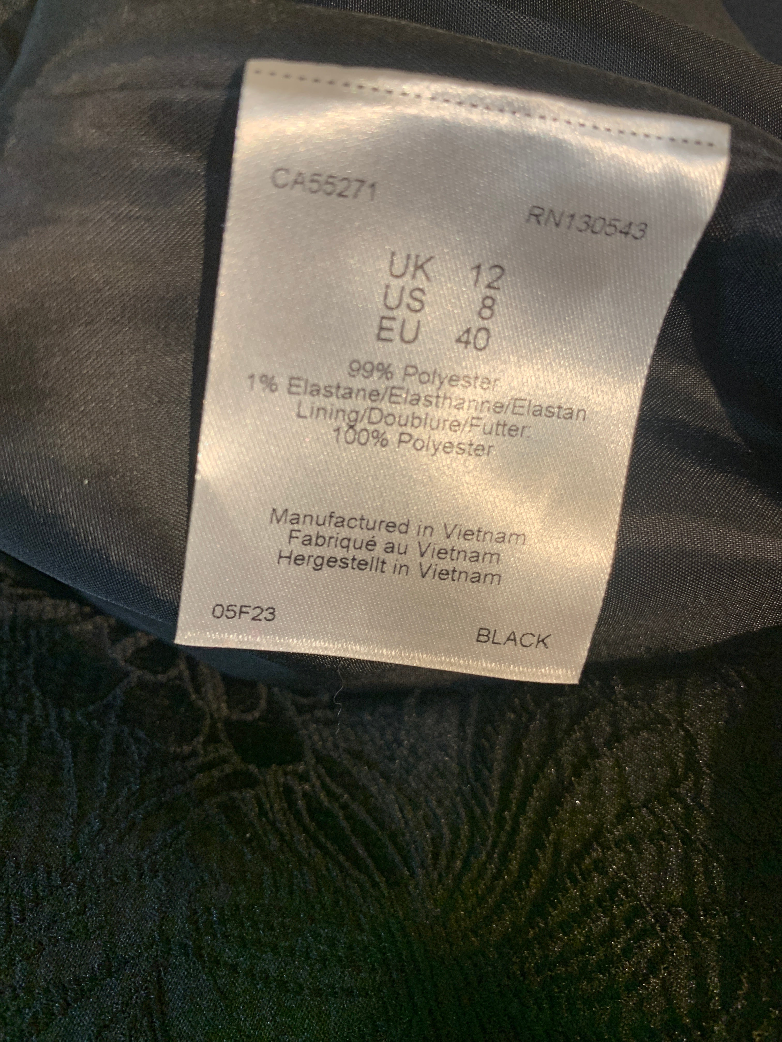 Long Tall Sally Black sleeveless shift dress REDUCED